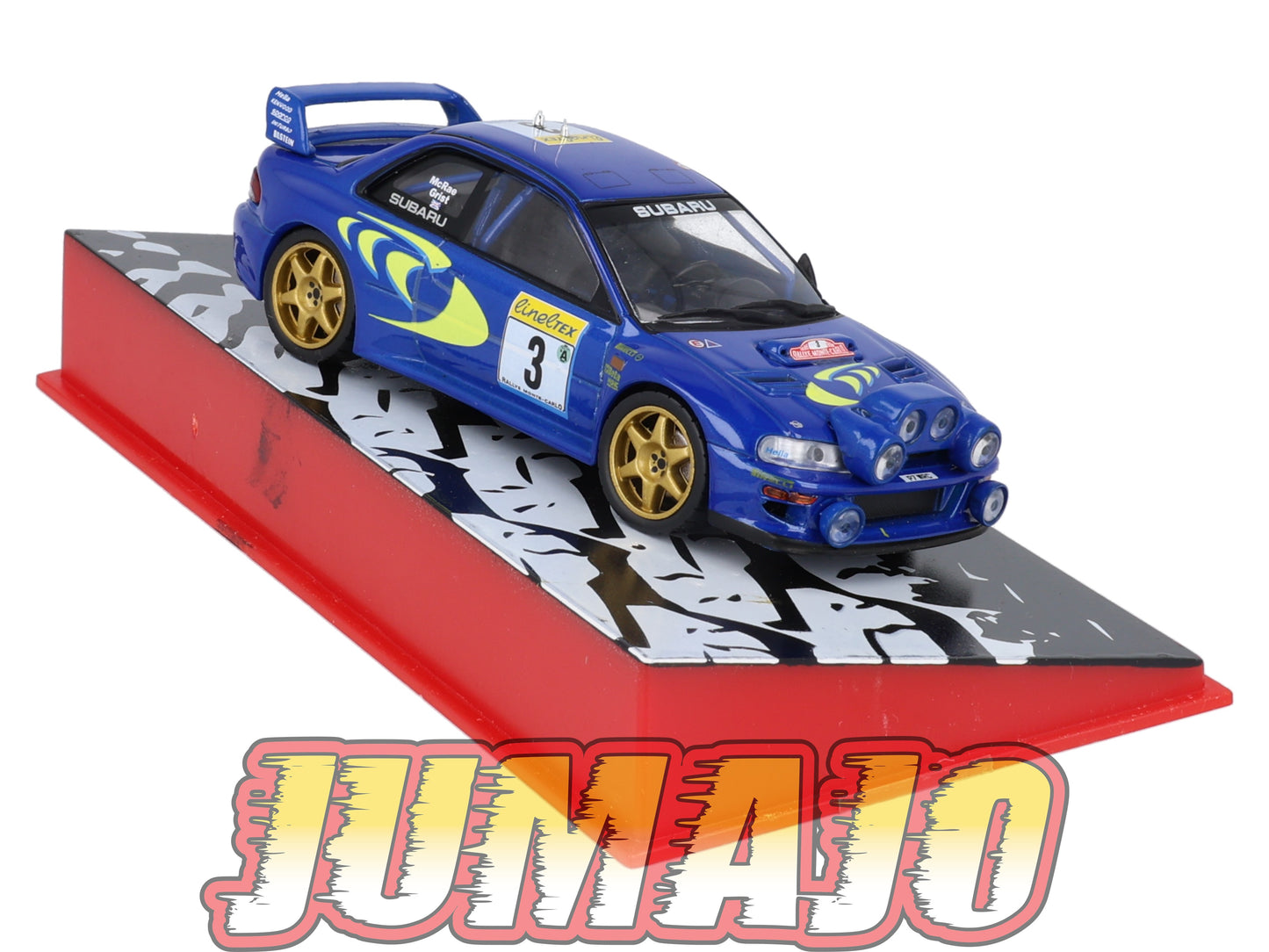RMC79 Voiture 1/43 IXO Altaya Rallye Monte-Carlo SUBARU Impreza WRC 1998 #3 C.McRae