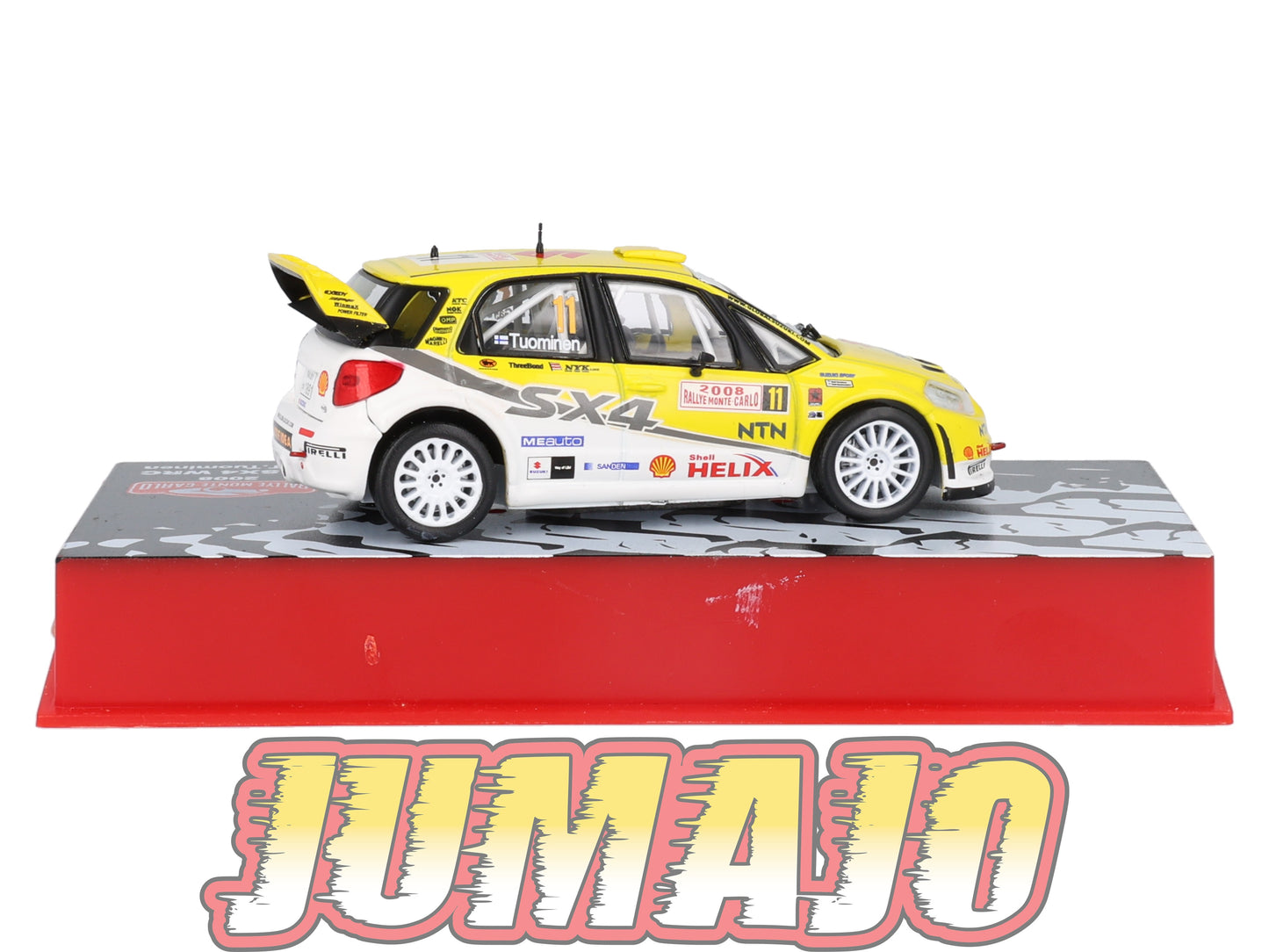 RMC84 Voiture 1/43 IXO Altaya Rallye Monte-Carlo SUZUKI SX4 WRC 2008 #11 T.Gardemeister