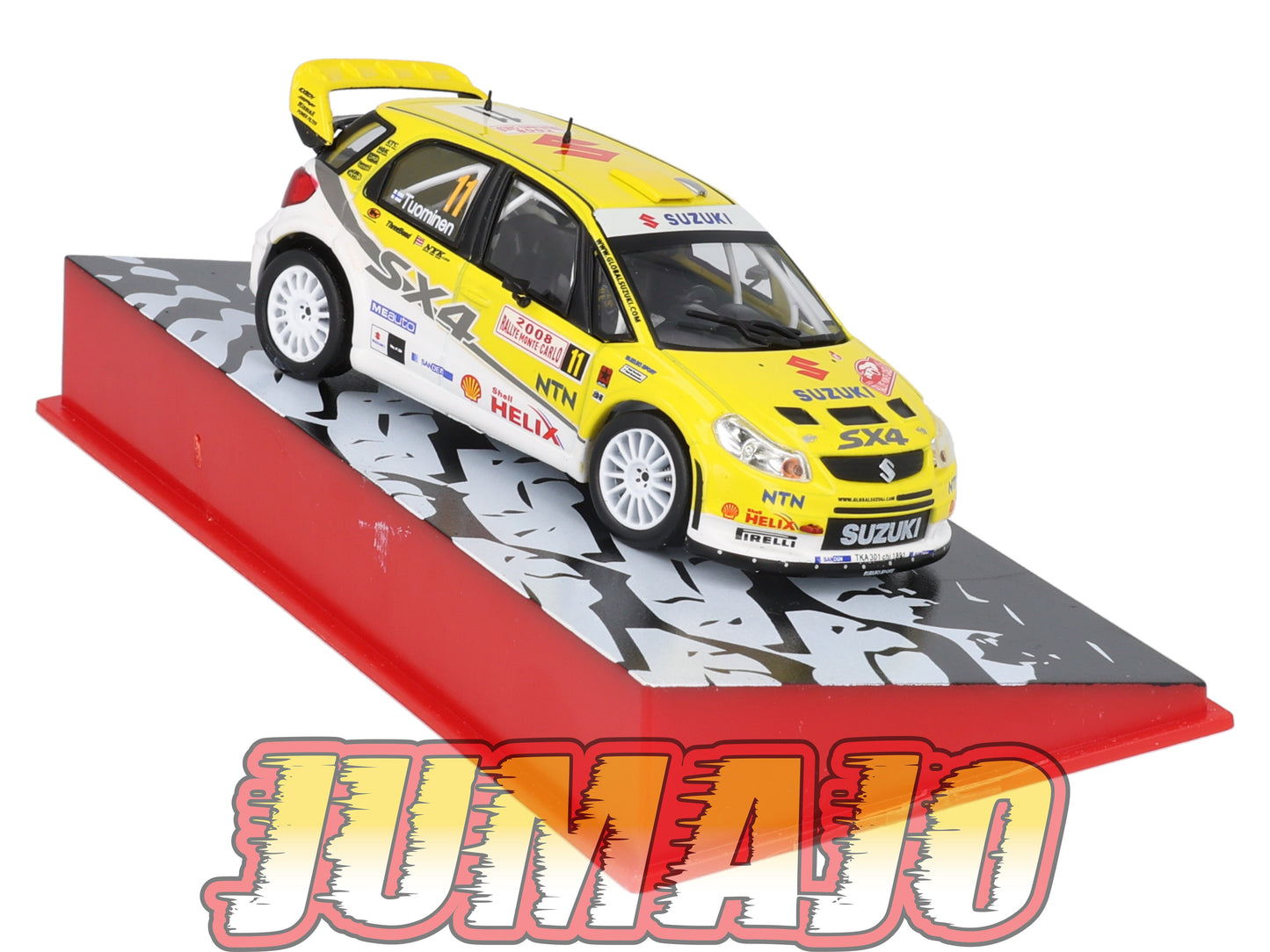 RMC84 Voiture 1/43 IXO Altaya Rallye Monte-Carlo SUZUKI SX4 WRC 2008 #11 T.Gardemeister