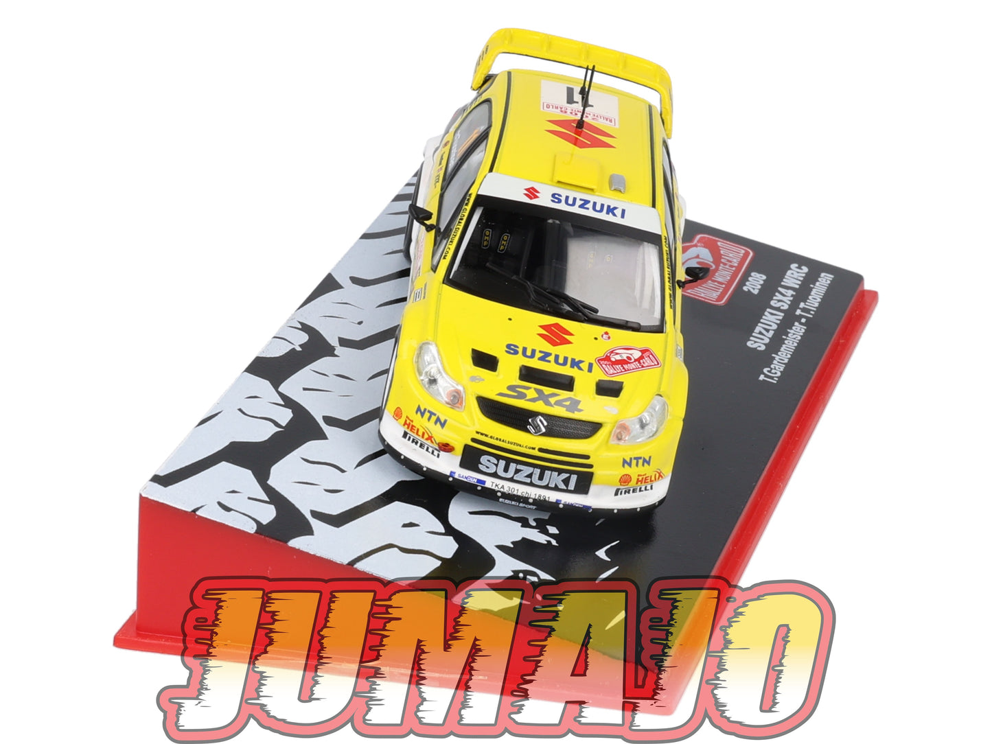 RMC84 Voiture 1/43 IXO Altaya Rallye Monte-Carlo SUZUKI SX4 WRC 2008 #11 T.Gardemeister