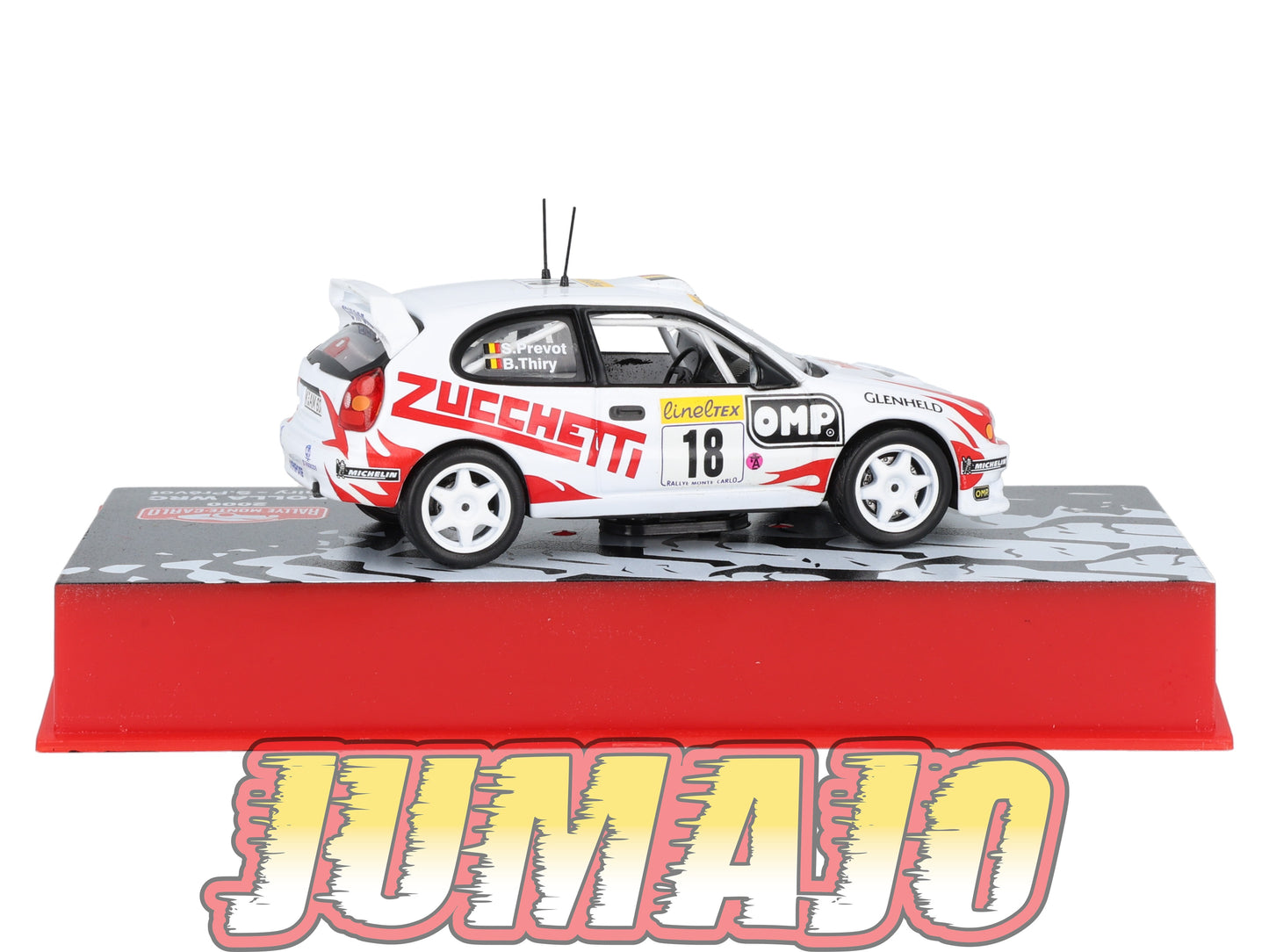 RMC85 Voiture 1/43 IXO Altaya Rallye Monte-carlo TOYOTA Corolla WRC 2000 #18 B.Thiry