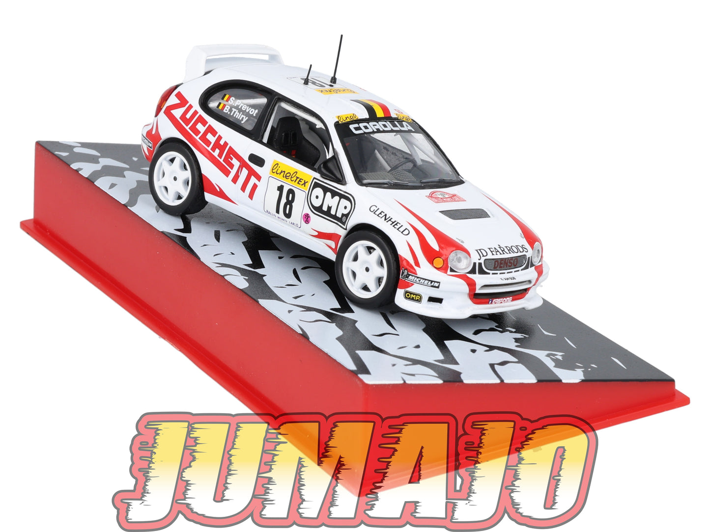 RMC85 Voiture 1/43 IXO Altaya Rallye Monte-carlo TOYOTA Corolla WRC 2000 #18 B.Thiry