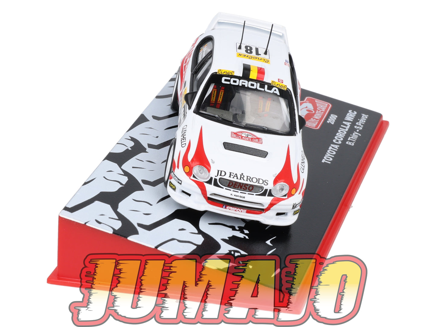RMC85 Voiture 1/43 IXO Altaya Rallye Monte-carlo TOYOTA Corolla WRC 2000 #18 B.Thiry