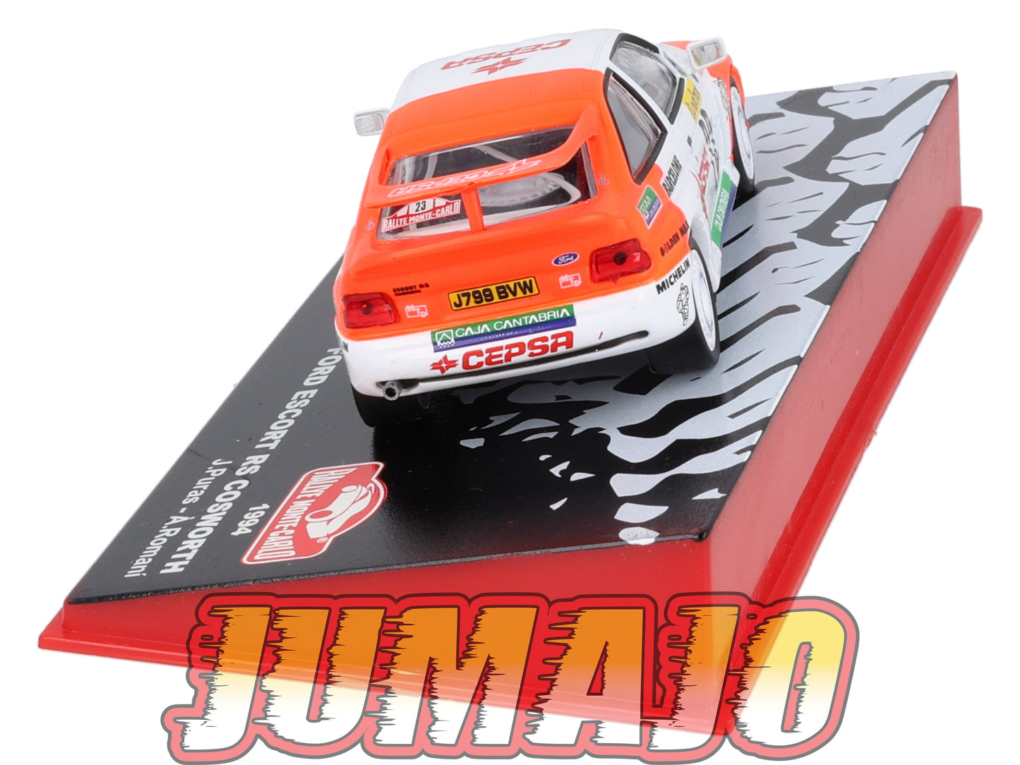 RMC86 Voiture 1/43 IXO Altaya Rallye Monte-Carlo FORD Escort RS Cosworth 1994 #23 J.Puras
