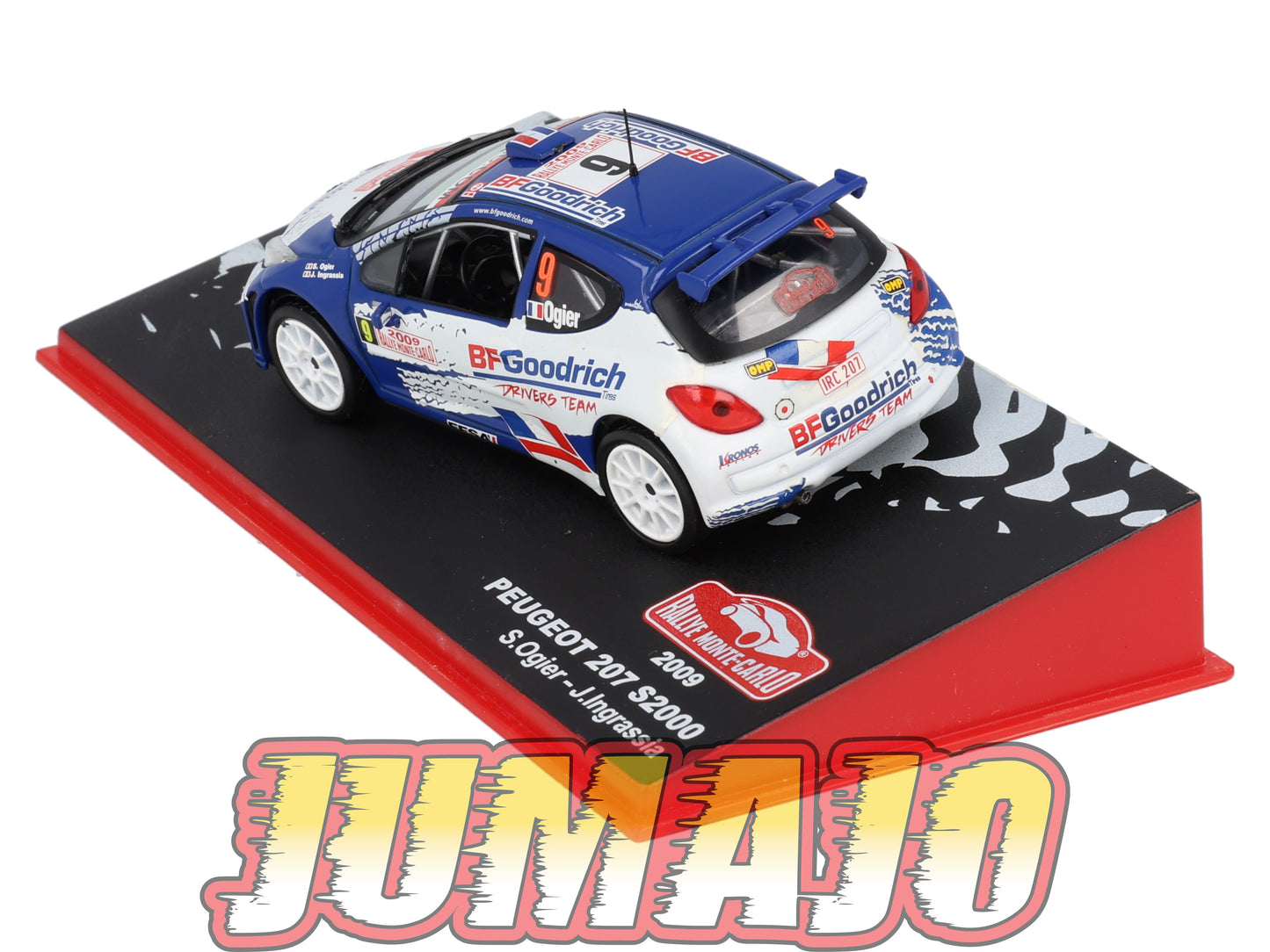 RMC87 Voiture 1/43 IXO Altaya Rallye Monte-carlo PEUGEOT 207 S2000 2009 #9 S.Ogier Occasion