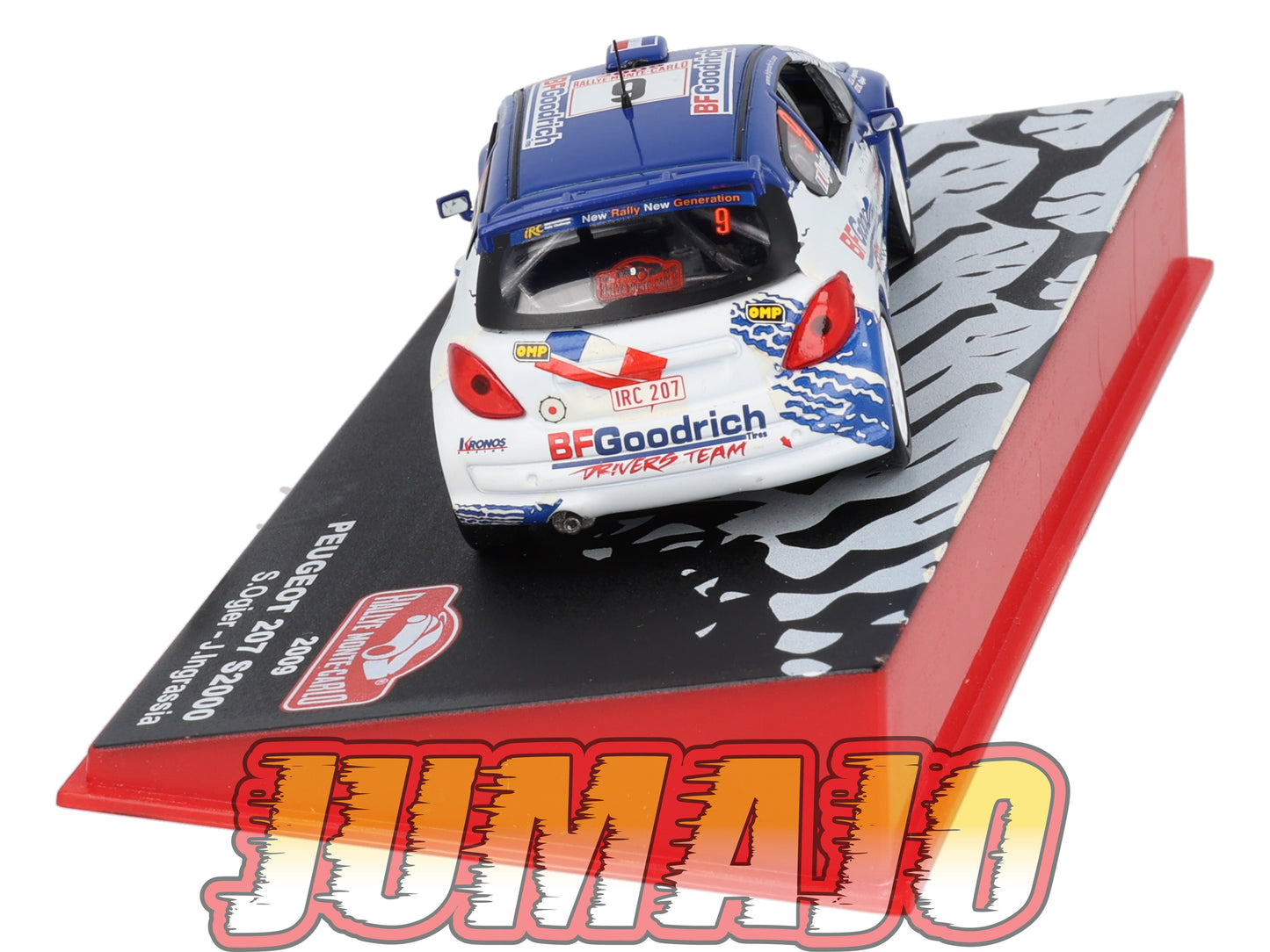 RMC87 Voiture 1/43 IXO Altaya Rallye Monte-carlo PEUGEOT 207 S2000 2009 #9 S.Ogier Occasion