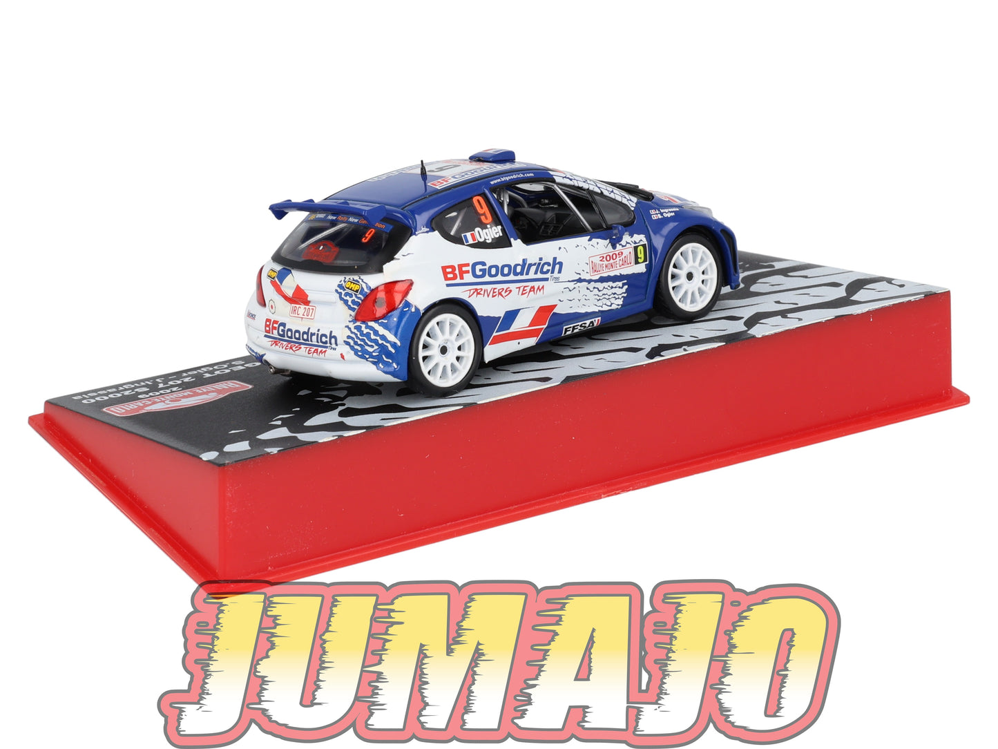 RMC87 Voiture 1/43 IXO Altaya Rallye Monte-carlo PEUGEOT 207 S2000 2009 #9 S.Ogier Occasion