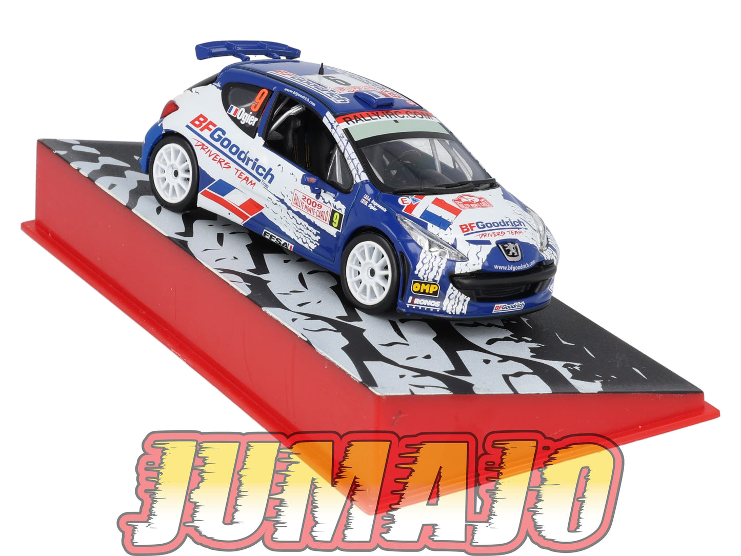 RMC87 Voiture 1/43 IXO Altaya Rallye Monte-carlo PEUGEOT 207 S2000 2009 #9 S.Ogier Occasion