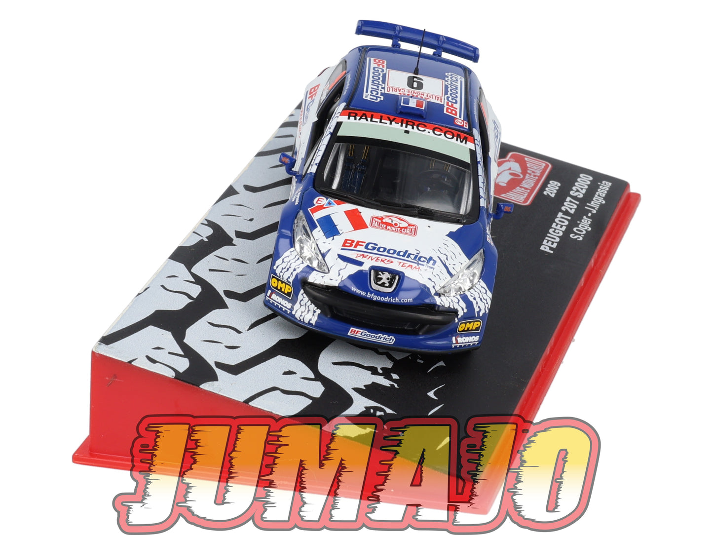 RMC87 Voiture 1/43 IXO Altaya Rallye Monte-carlo PEUGEOT 207 S2000 2009 #9 S.Ogier Occasion