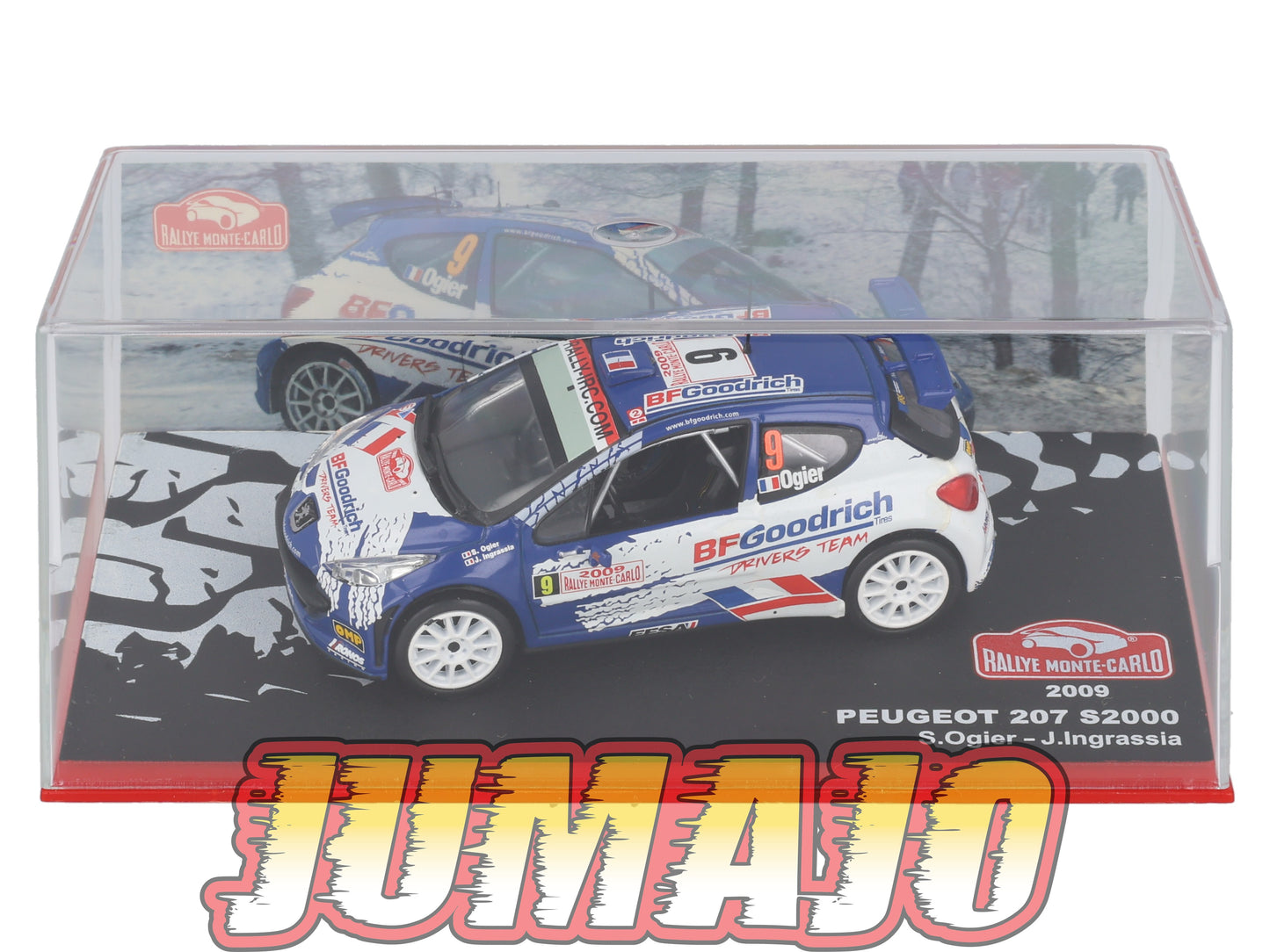 RMC87 Voiture 1/43 IXO Altaya Rallye Monte-carlo PEUGEOT 207 S2000 2009 #9 S.Ogier Occasion
