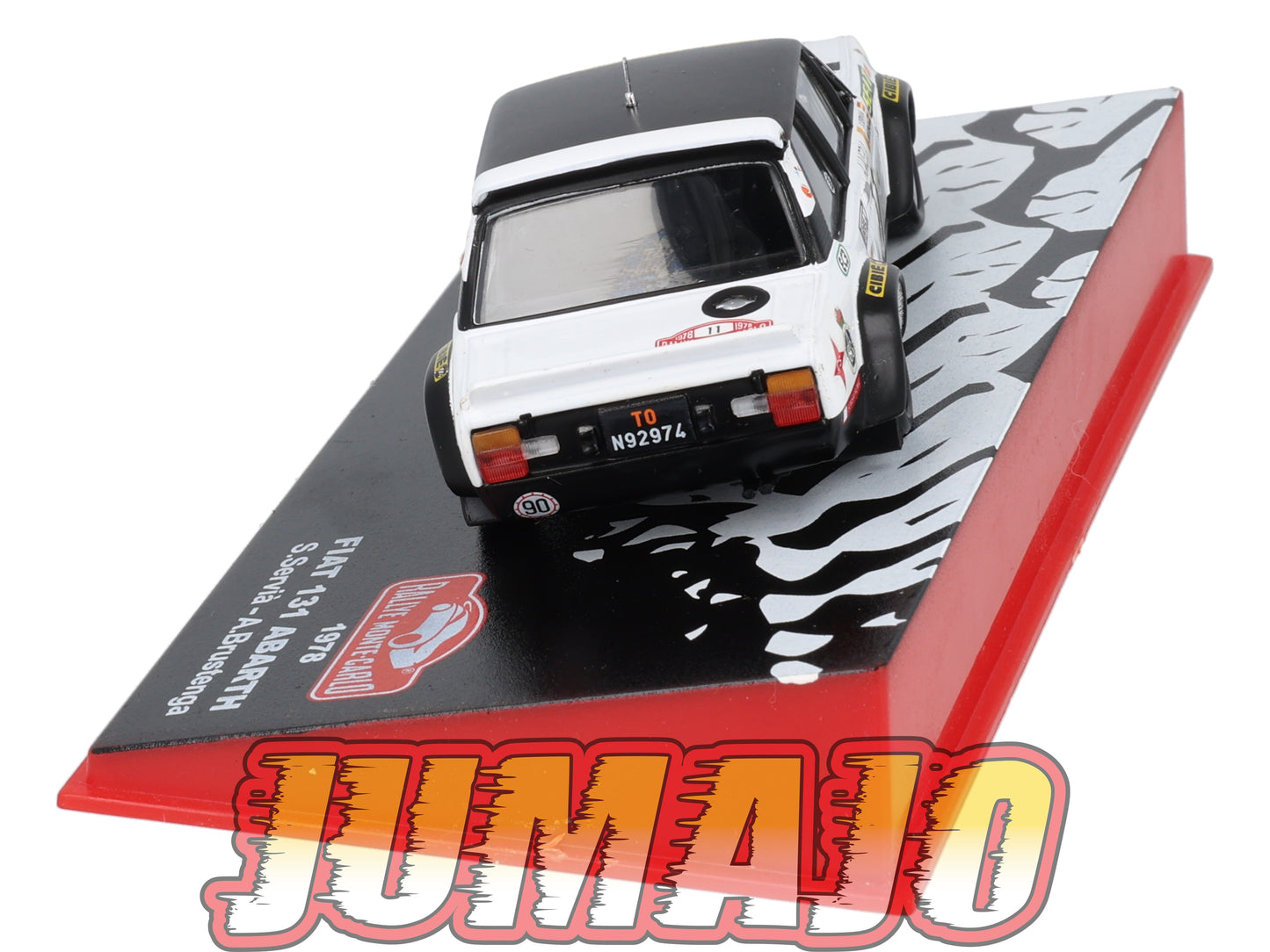 RMC88 Voiture 1/43 IXO Altaya Rallye Monte-carlo FIAT 131 Abarth 1978 #11 S.Servià