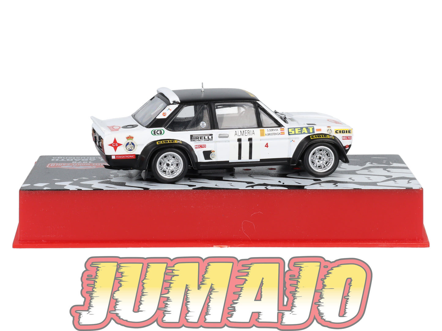 RMC88 Voiture 1/43 IXO Altaya Rallye Monte-carlo FIAT 131 Abarth 1978 #11 S.Servià