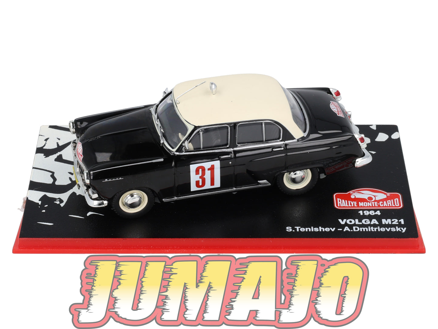 RMC89 Voiture 1/43 IXO Altaya Rallye Monte-carlo VOLGA M21 1964 #31 S.Tenishev Occasion