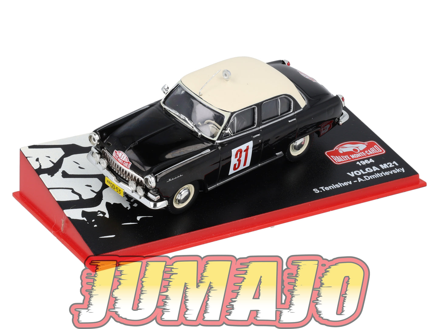 RMC89 Voiture 1/43 IXO Altaya Rallye Monte-carlo VOLGA M21 1964 #31 S.Tenishev Occasion