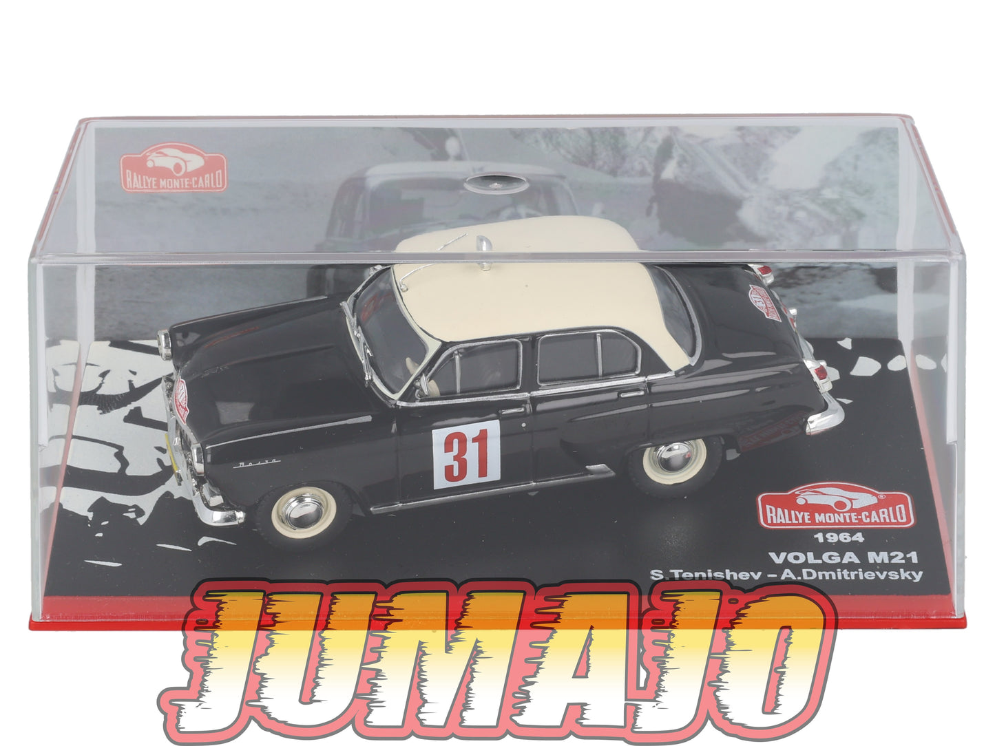 RMC89 Voiture 1/43 IXO Altaya Rallye Monte-carlo VOLGA M21 1964 #31 S.Tenishev Occasion