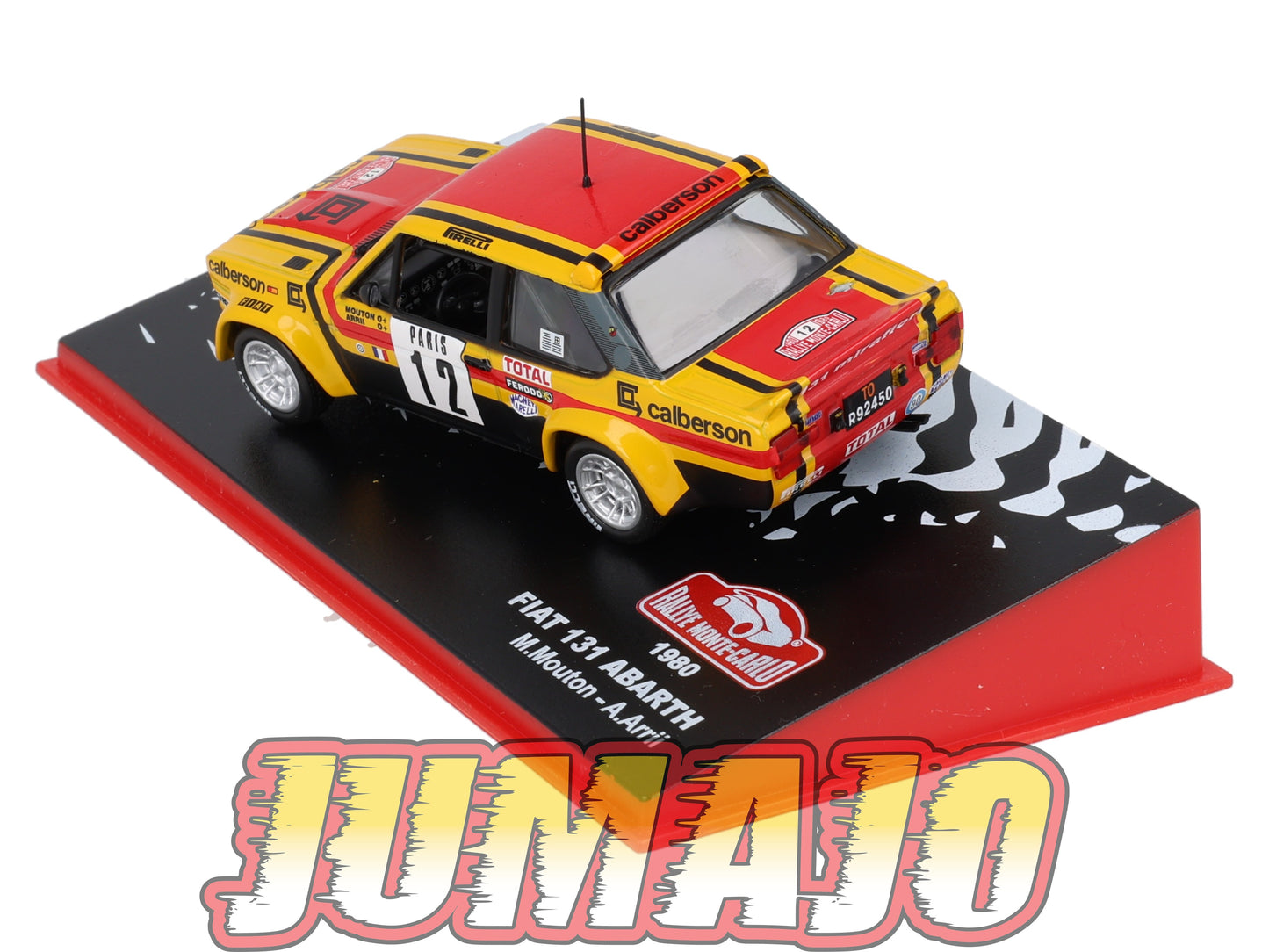 RMC8 Voiture 1/43 IXO Altaya Rallye Monte-carlo FIAT 131 Abarth 1980 #12 M.Mouton Occasion