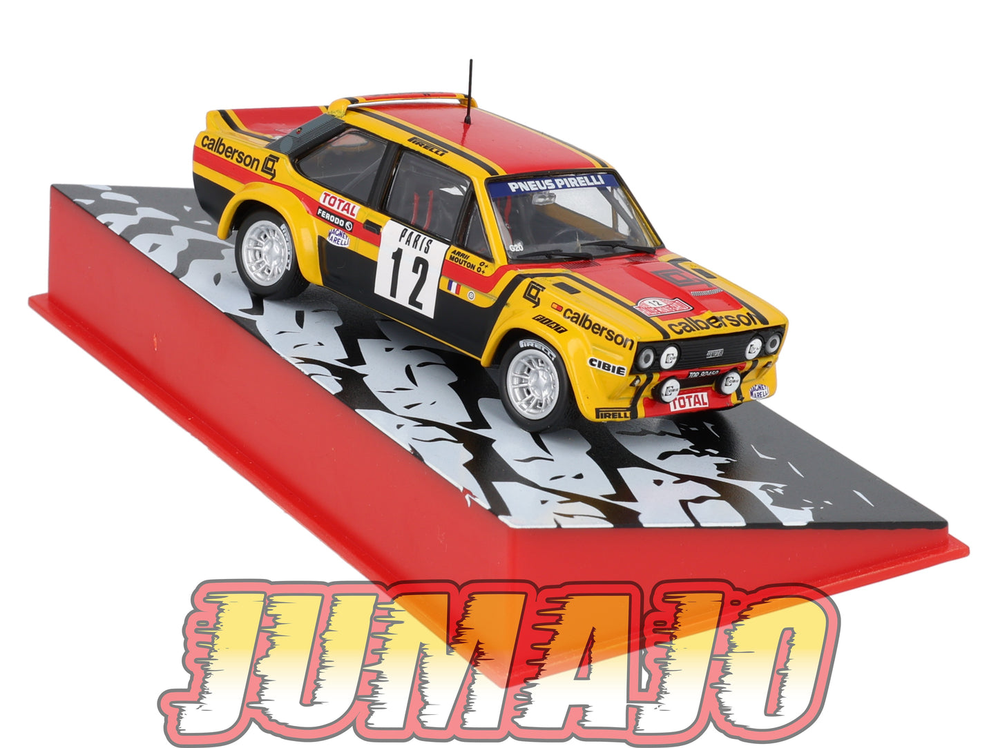 RMC8 Voiture 1/43 IXO Altaya Rallye Monte-carlo FIAT 131 Abarth 1980 #12 M.Mouton Occasion