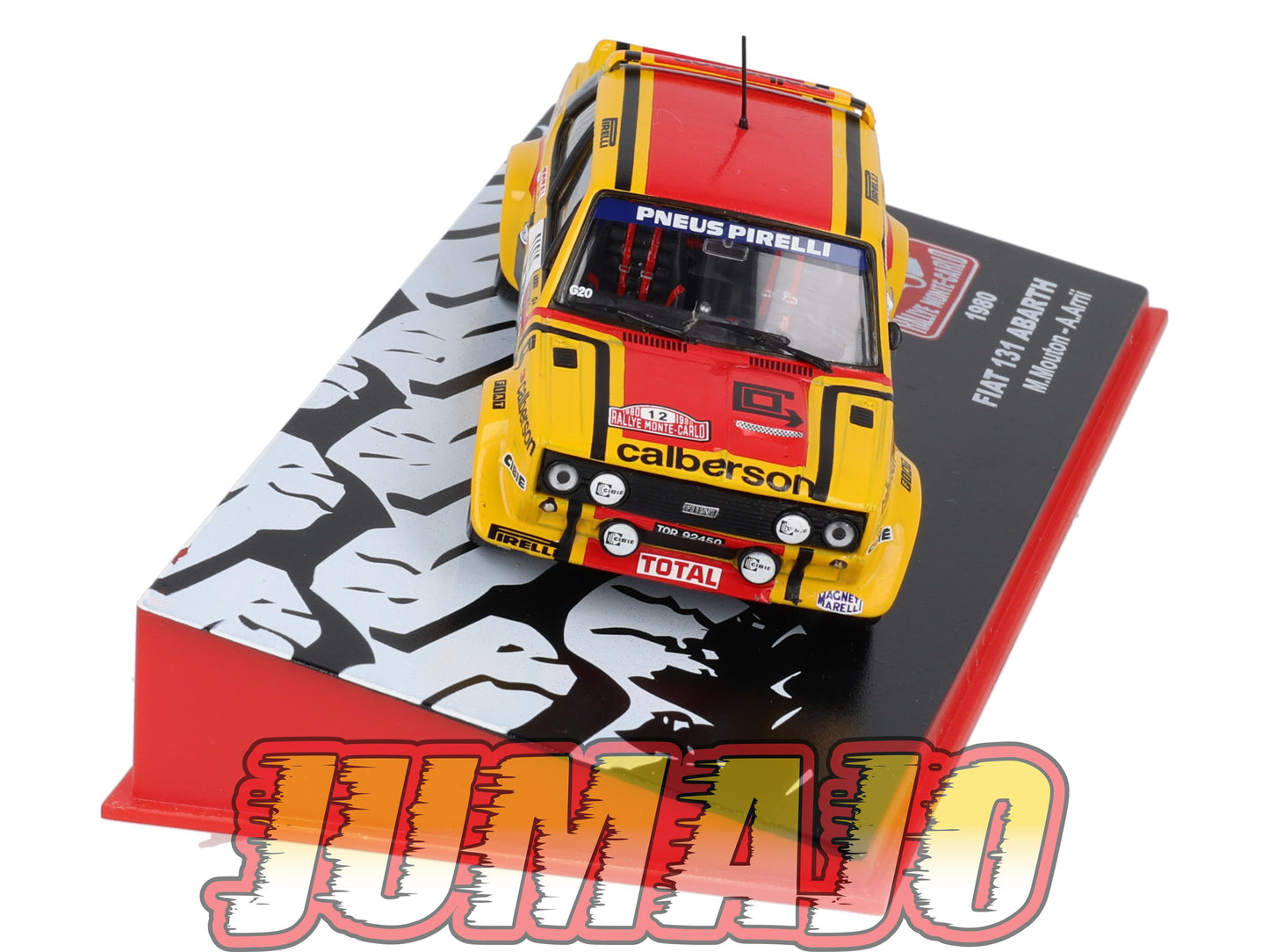 RMC8 Voiture 1/43 IXO Altaya Rallye Monte-carlo FIAT 131 Abarth 1980 #12 M.Mouton Occasion