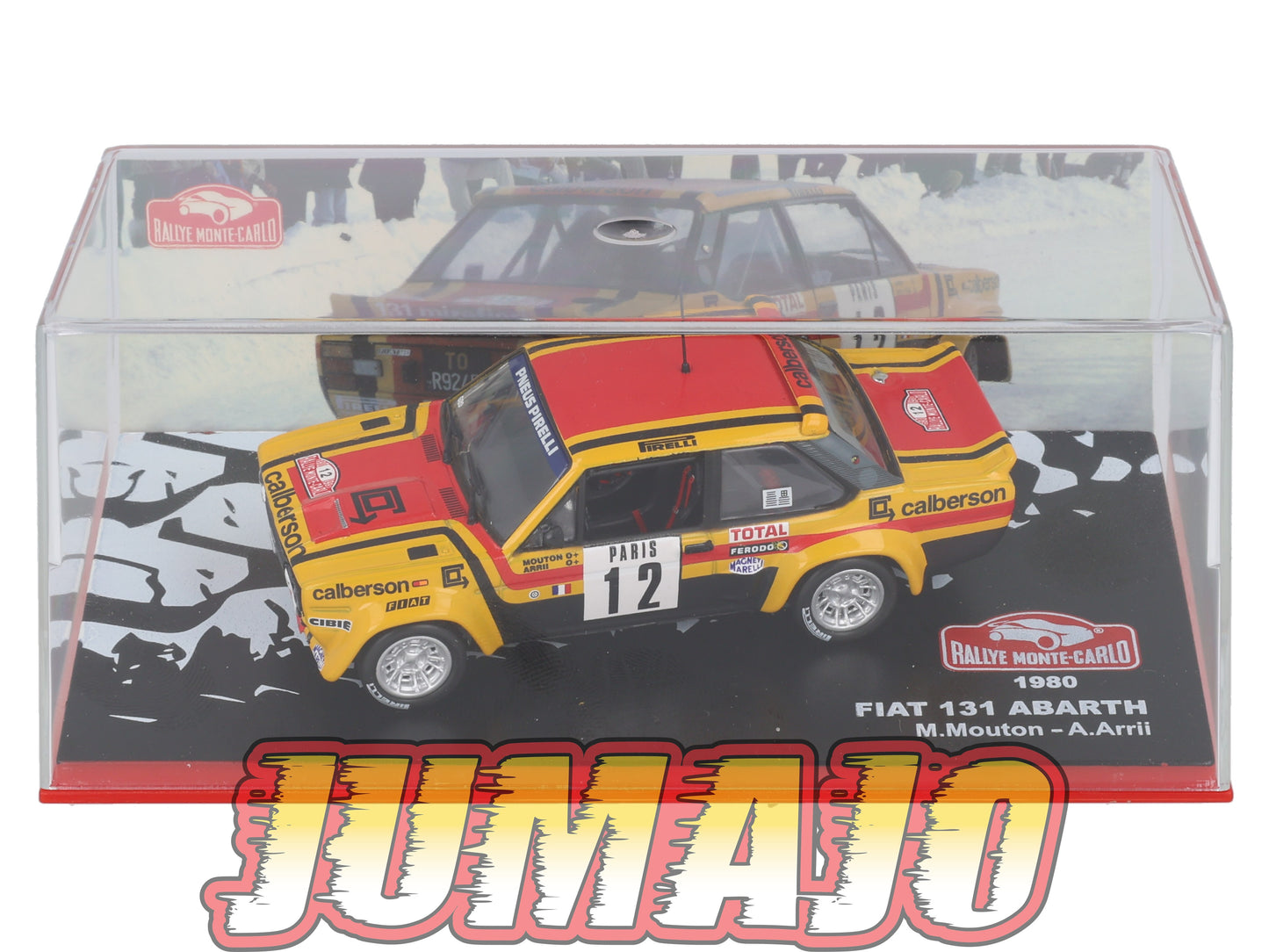RMC8 Voiture 1/43 IXO Altaya Rallye Monte-carlo FIAT 131 Abarth 1980 #12 M.Mouton Occasion