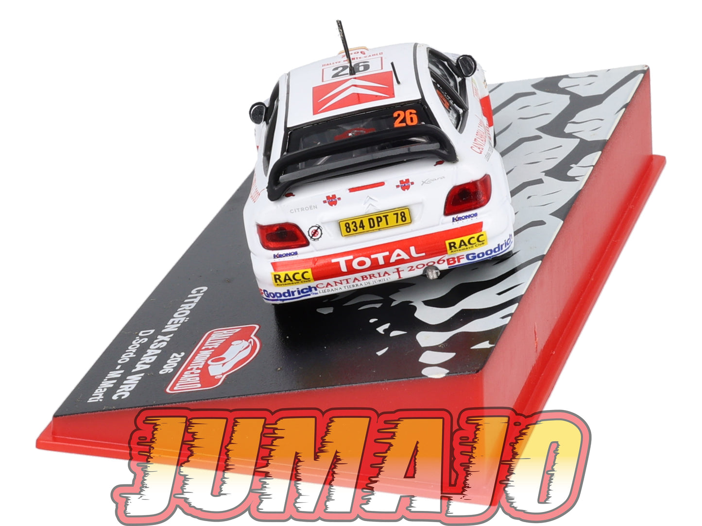 RMC95 Voiture 1/43 IXO Altaya Rallye Monte-Carlo CITROEN Xsara 2006 #26 D.Sordo