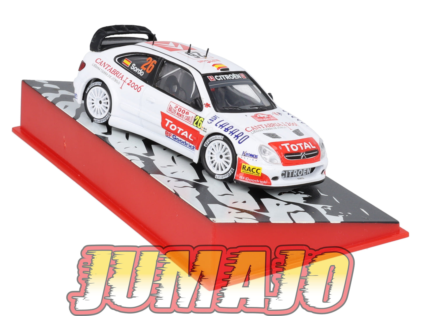RMC95 Voiture 1/43 IXO Altaya Rallye Monte-Carlo CITROEN Xsara 2006 #26 D.Sordo