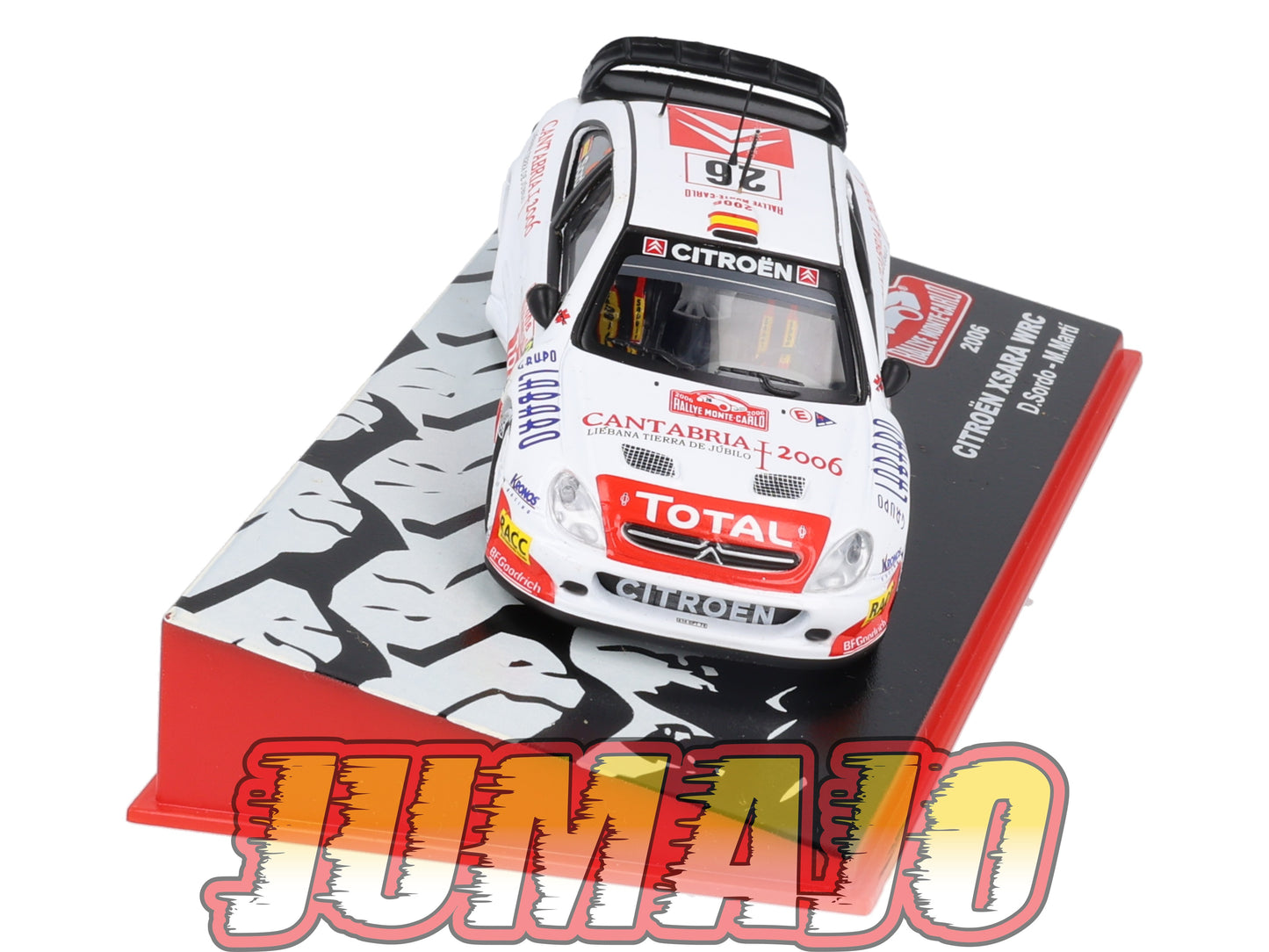 RMC95 Voiture 1/43 IXO Altaya Rallye Monte-Carlo CITROEN Xsara 2006 #26 D.Sordo