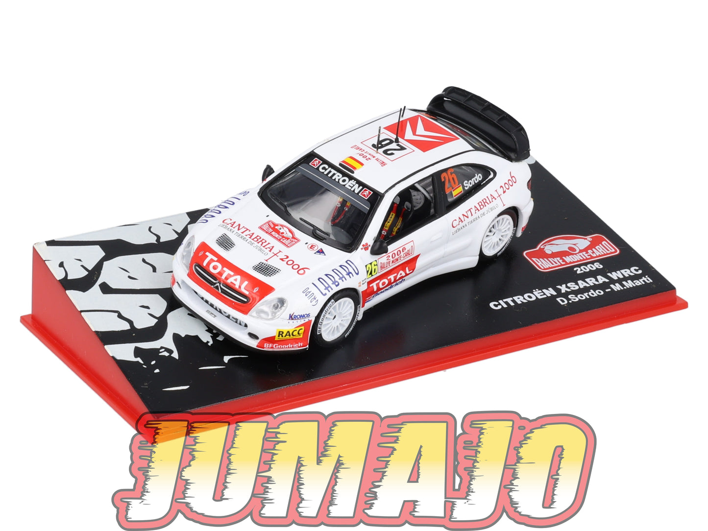 RMC95 Voiture 1/43 IXO Altaya Rallye Monte-Carlo CITROEN Xsara 2006 #26 D.Sordo