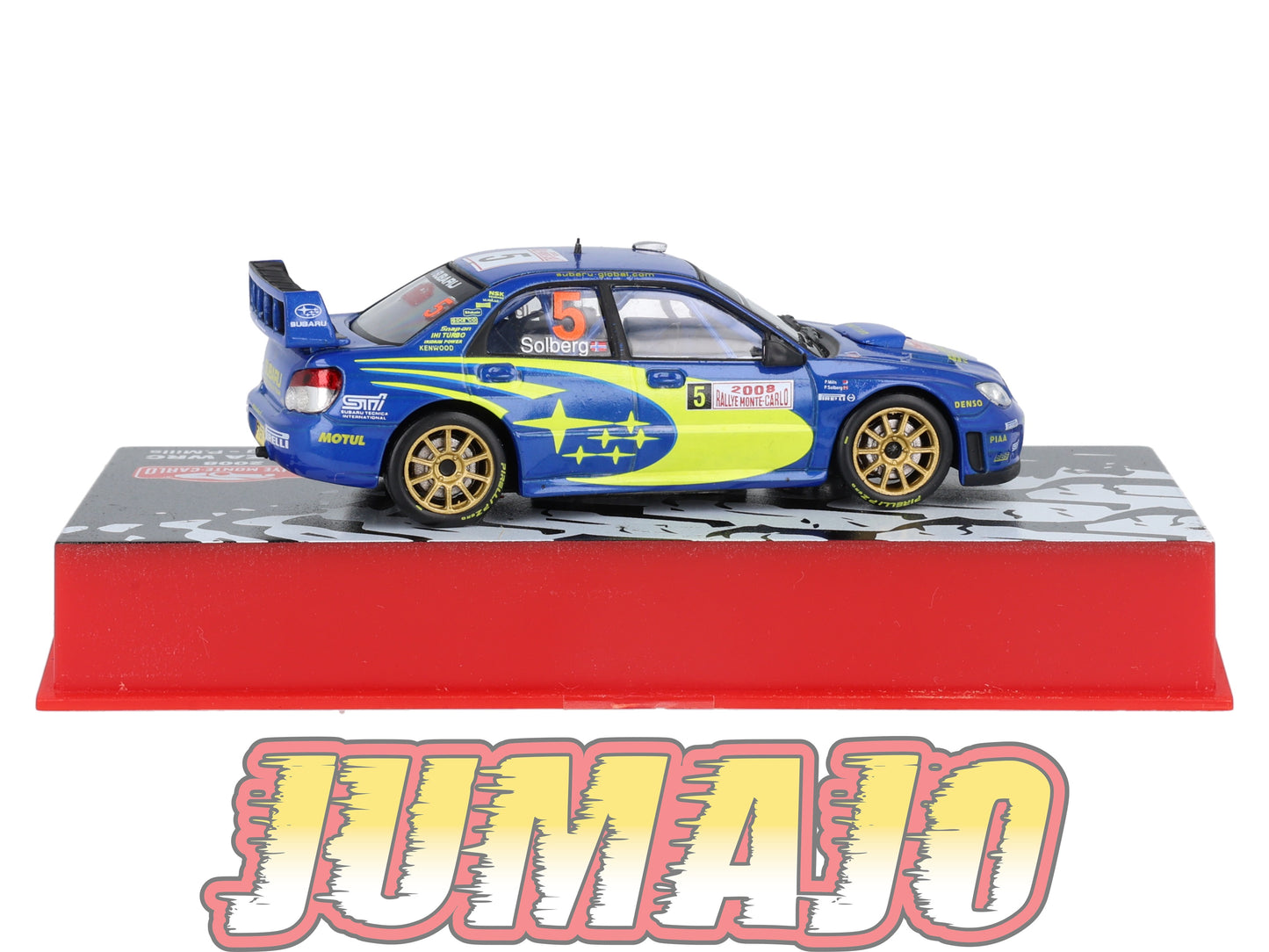 RMC96 Voiture 1/43 IXO Altaya Rallye monte-carlo SUBARU Impreza 2008 #5 P.Solberg