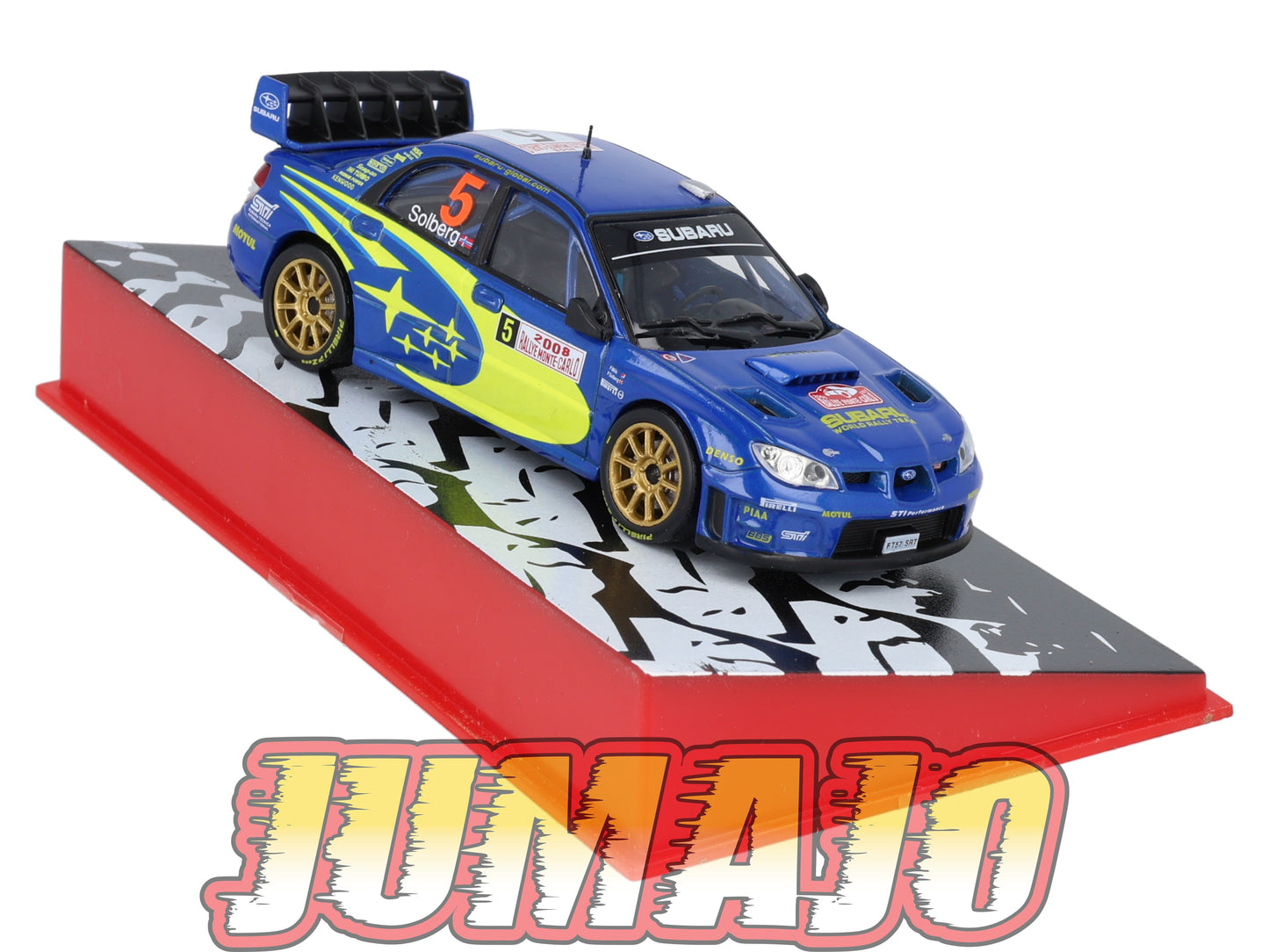 RMC96 Voiture 1/43 IXO Altaya Rallye monte-carlo SUBARU Impreza 2008 #5 P.Solberg