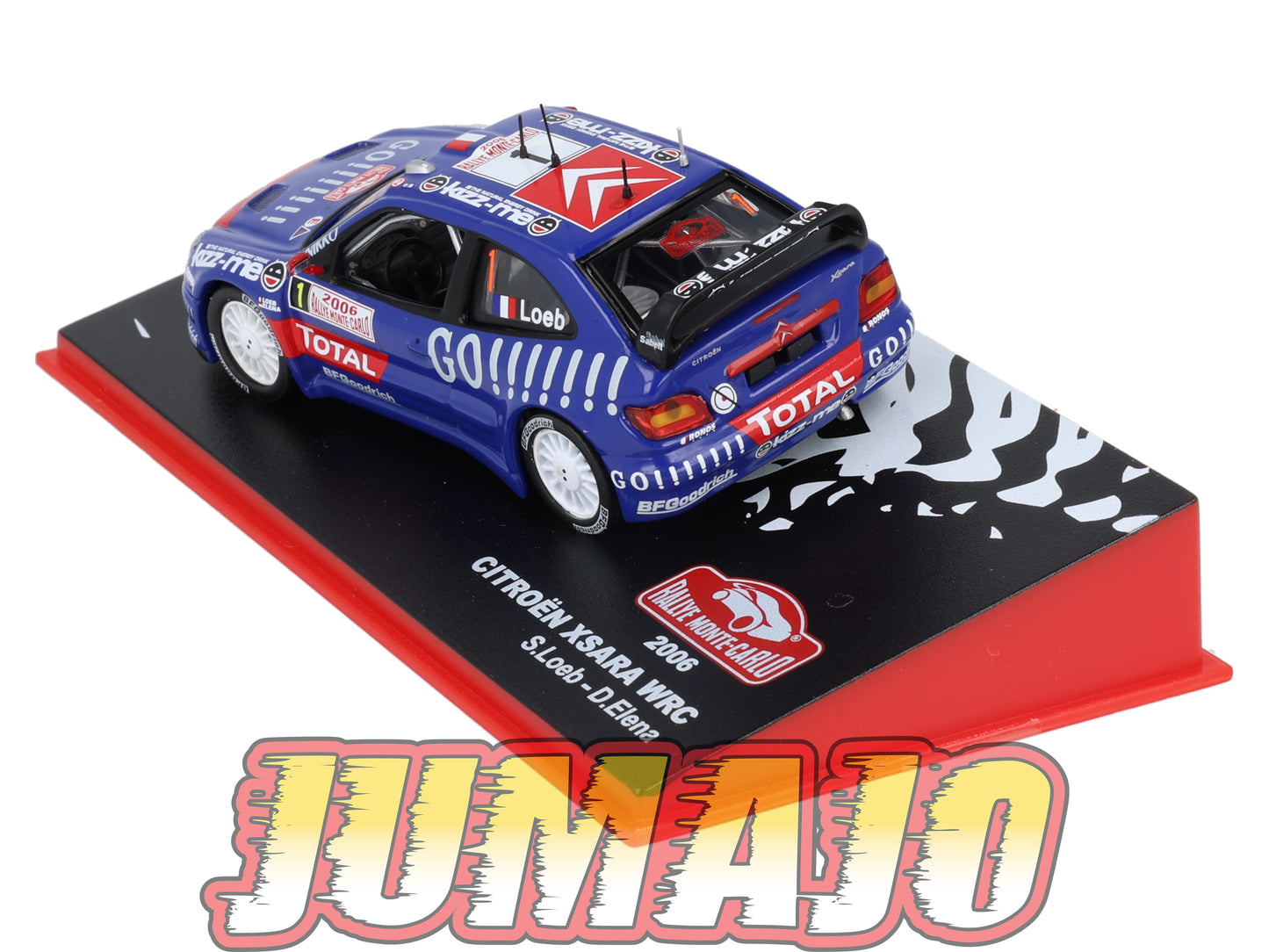 RMC9 Voiture 1/43 IXO Altaya Rallye Monte-Carlo CITROEN Xsara 2006 #1 S.Loeb