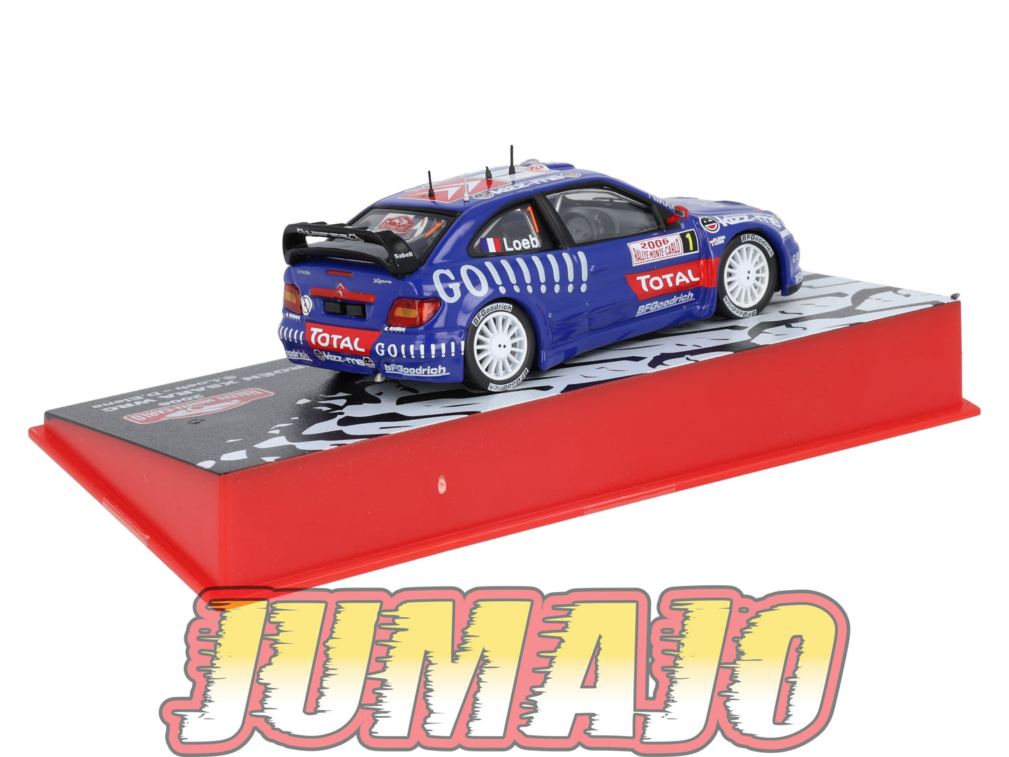 RMC9 Voiture 1/43 IXO Altaya Rallye Monte-Carlo CITROEN Xsara 2006 #1 S.Loeb