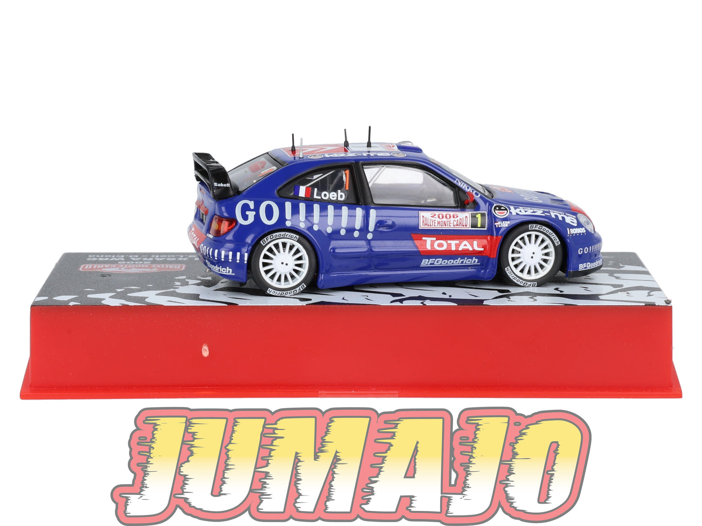RMC9 Voiture 1/43 IXO Altaya Rallye Monte-Carlo CITROEN Xsara 2006 #1 S.Loeb