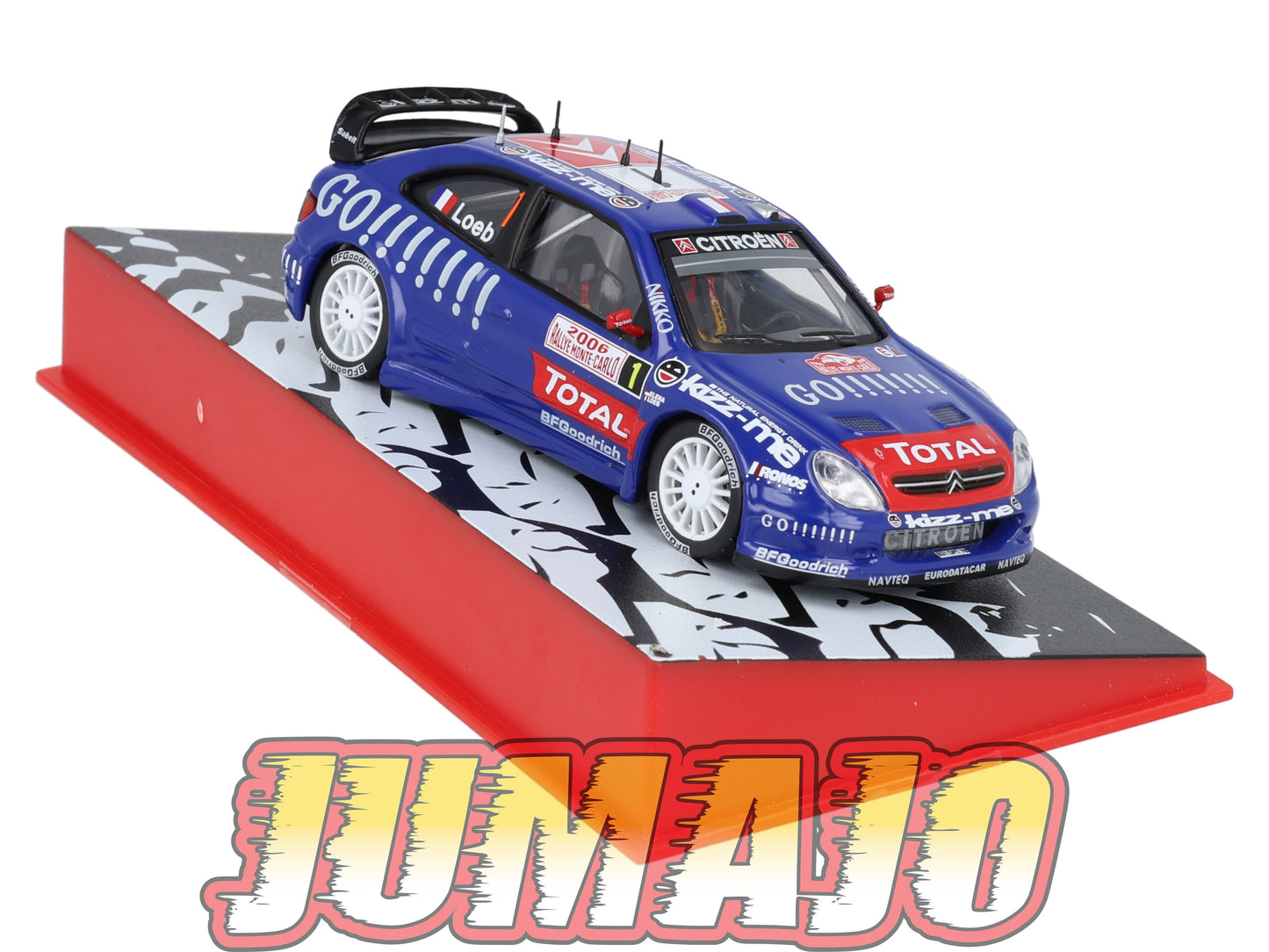 RMC9 Voiture 1/43 IXO Altaya Rallye Monte-Carlo CITROEN Xsara 2006 #1 S.Loeb
