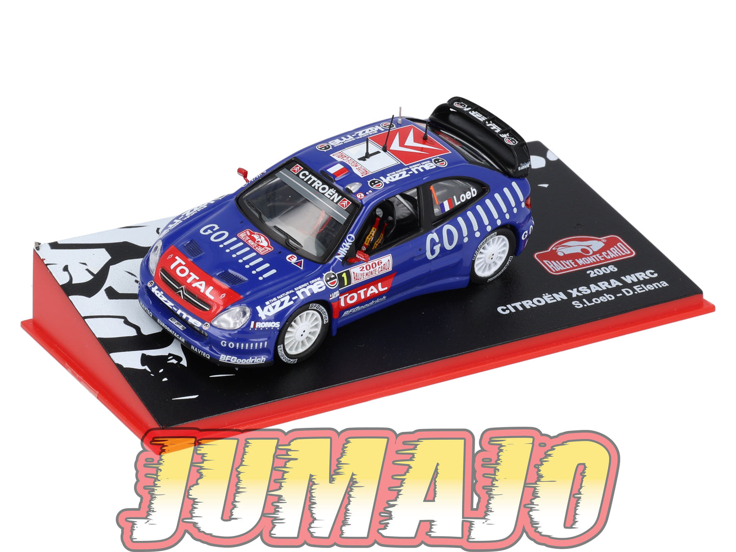 RMC9 Voiture 1/43 IXO Altaya Rallye Monte-Carlo CITROEN Xsara 2006 #1 S.Loeb