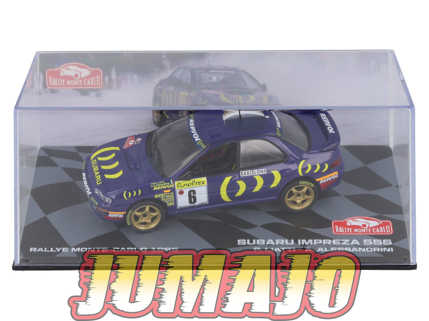 RMIT11 1/43 IXO Rallye Monte Carlo : SUBARU Impreza 555 1995 #6 P.Liatti
