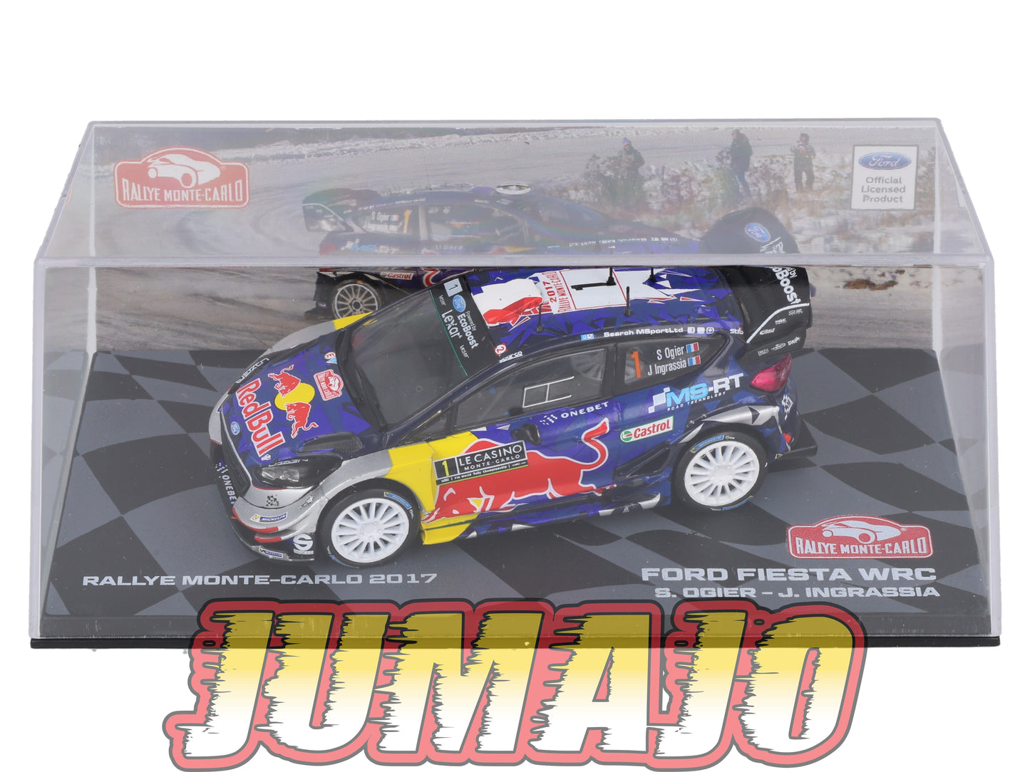 RMIT12 1/43 IXO Rallye Monte Carlo : FORD Fiesta WRC 2017 #1 S.Ogier
