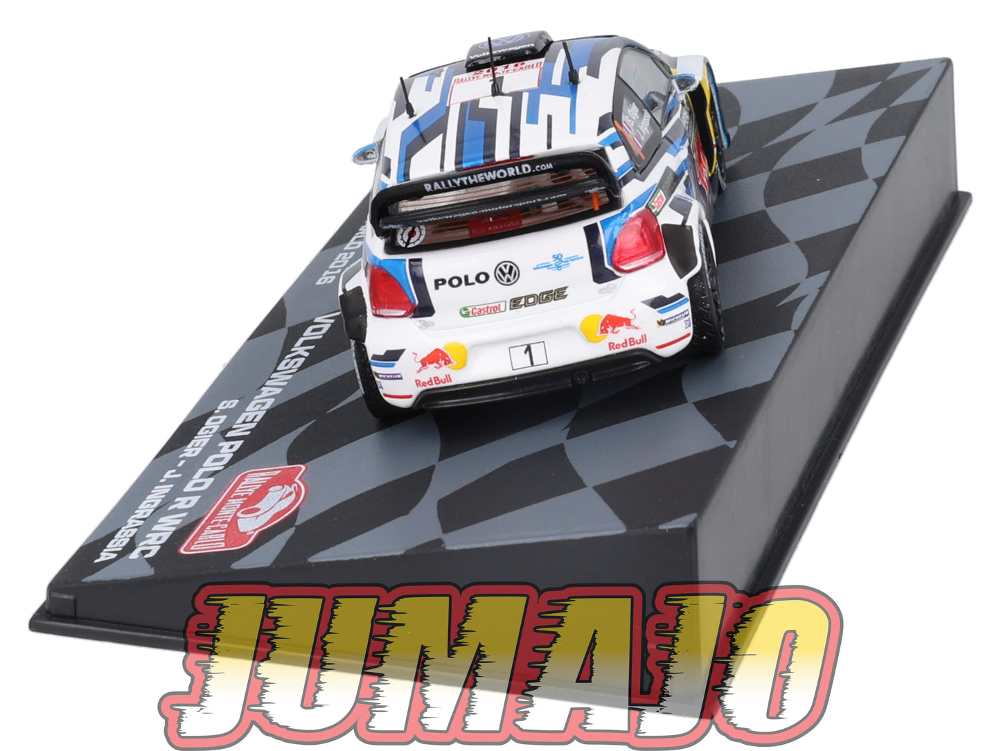 RMIT1 1/43 IXO Rallye Monte Carlo : VOLKSWAGEN Polo R WRC 2016 Winner #1 S.Ogier