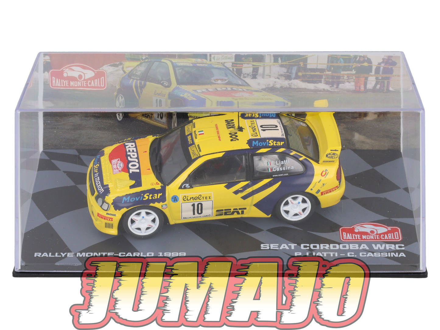 RMIT24 1/43 IXO Rallye Monte Carlo : SEAT Cordoba WRC 1999 #10 P.Liatti