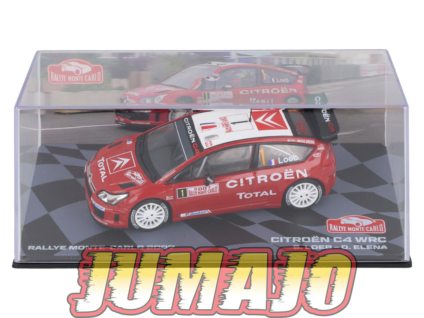 RMIT33 1/43 IXO Rallye Monte Carlo : CITROEN C4 WRC 2007 #1 S.Loeb