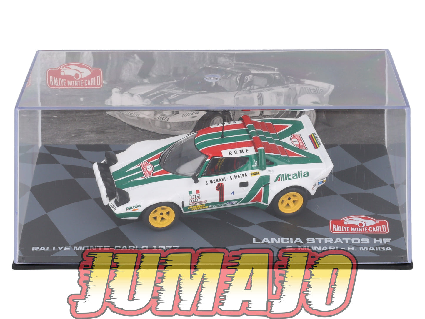 RMIT3 1/43 IXO Rallye Monte Carlo : LANCIA STRATOS HF 1977 #1 S.Munari