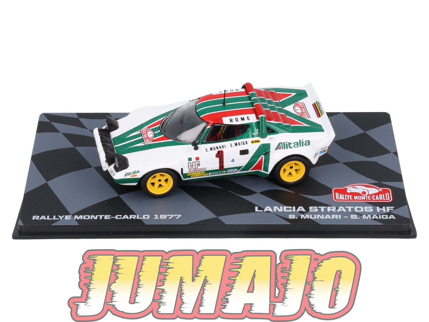 RMIT3 1/43 IXO Rallye Monte Carlo : LANCIA STRATOS HF 1977 #1 S.Munari
