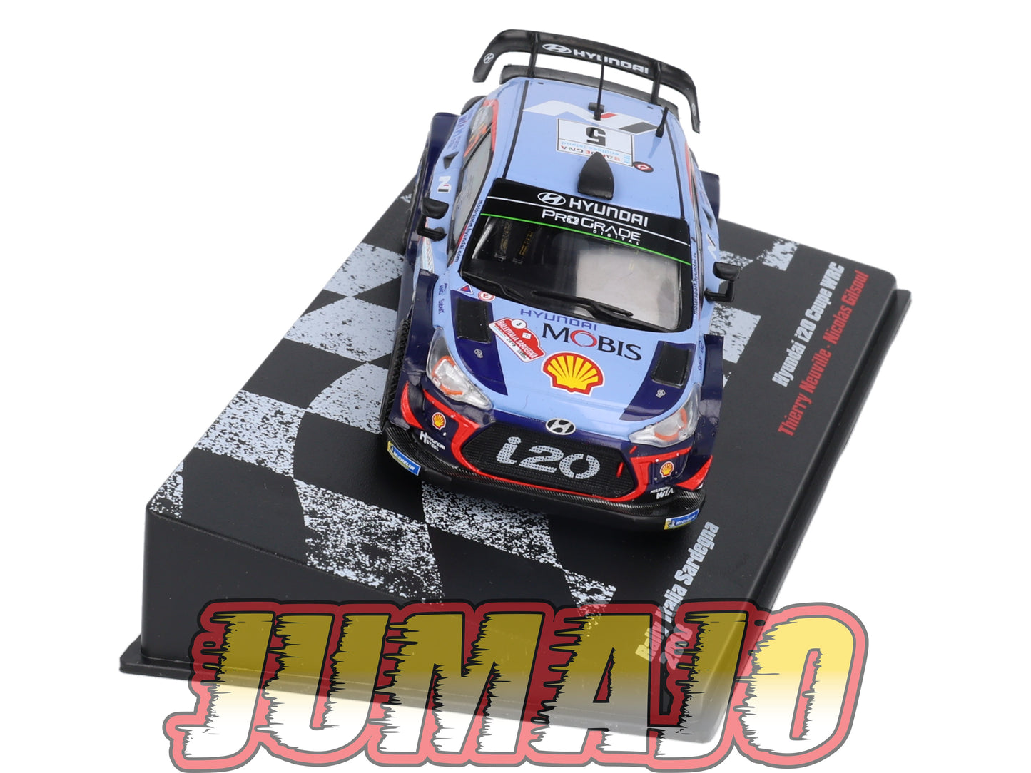 RMIT401 1/43 IXO Rallye Monte Carlo : HYUNDAI i20 Coupé T.Neuville Italie 2018 #5