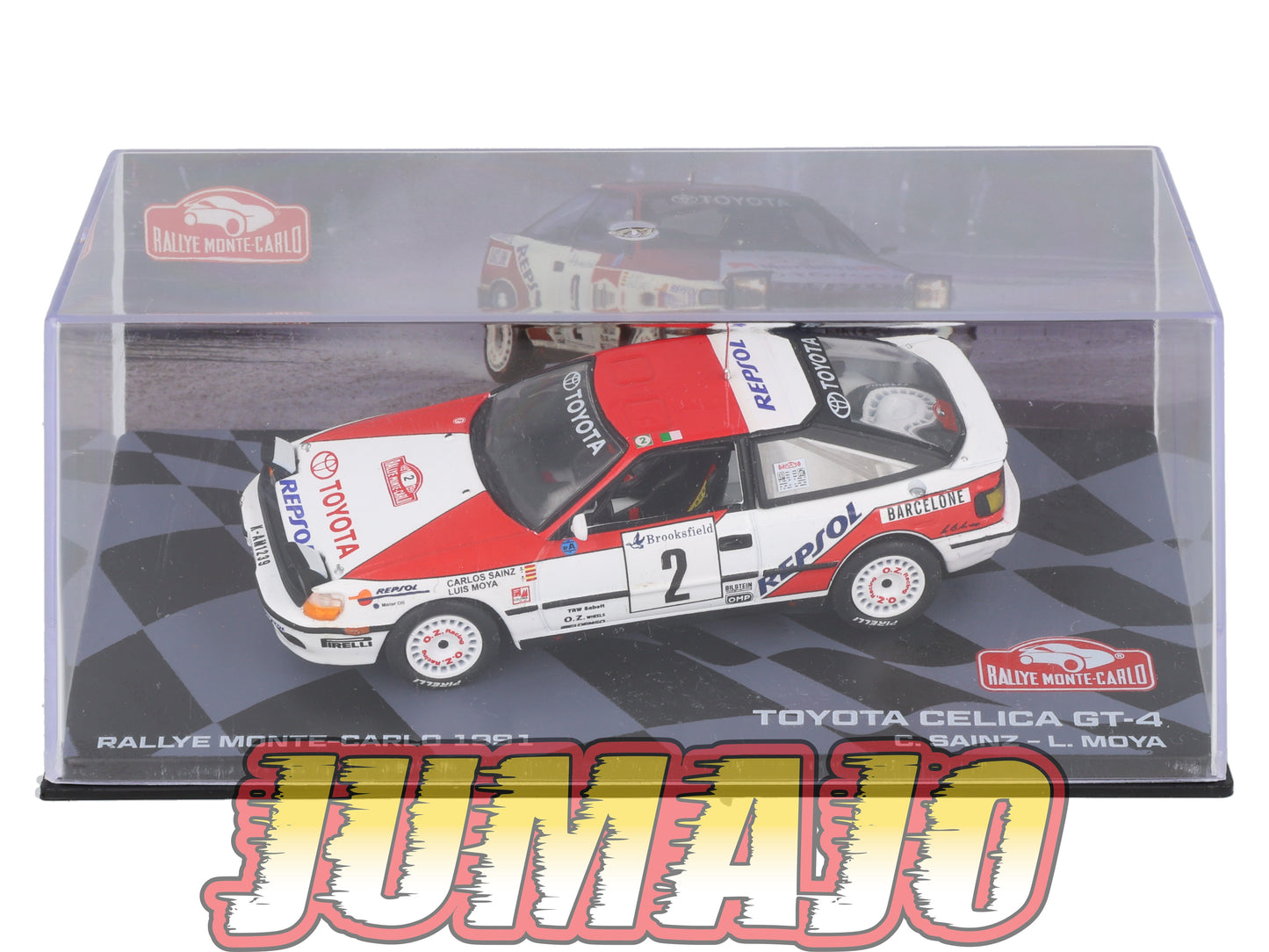 RMIT43 1/43 IXO Rallye Monte Carlo : TOYOTA Celica GT-4 1991 #2 C.Sainz