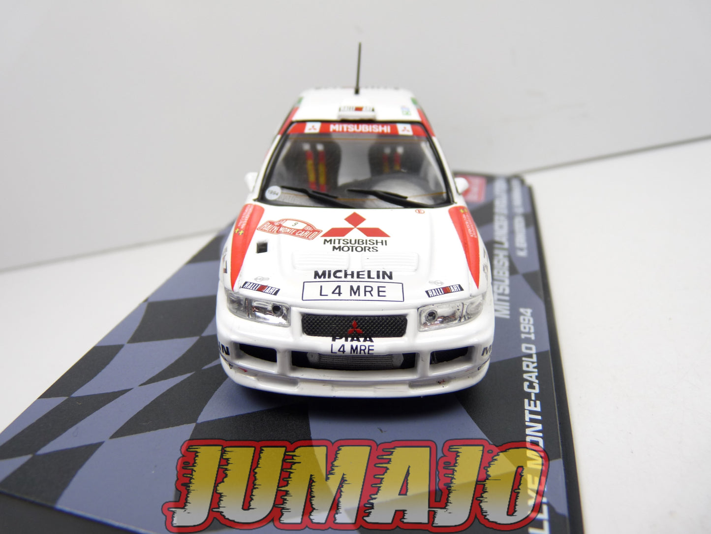 RMIT46 1/43 IXO Rallye Monte Carlo : MITSUBISHI Lancer EVO I 1994 #9 K.Eriksson