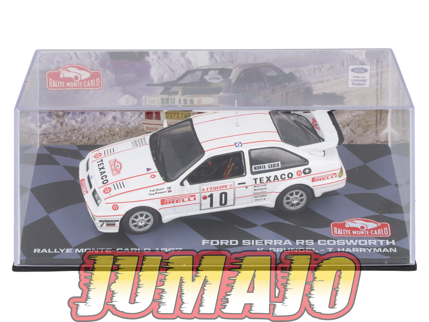 RMIT55 1/43 IXO Rallye Monte Carlo : FORD Sierra RS Cosworth 1987 #10 K.Grundel