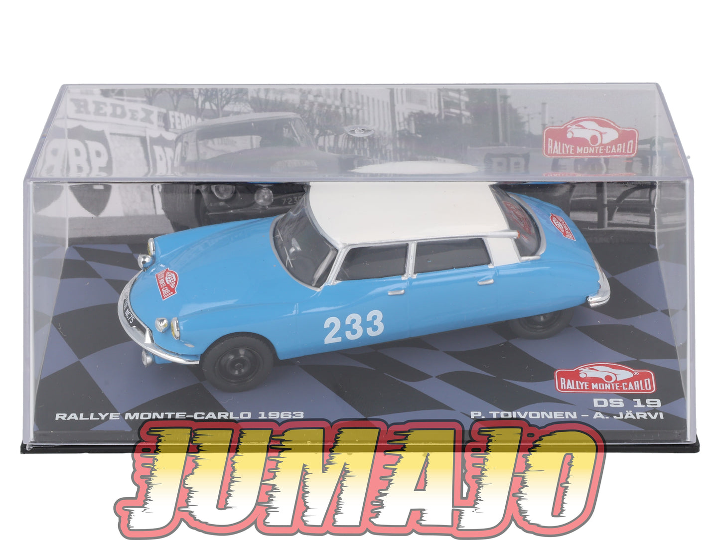 RMIT72 1/43 IXO Rallye Monte Carlo : CITROEN DS 19 1963 #233 P.Toivonen