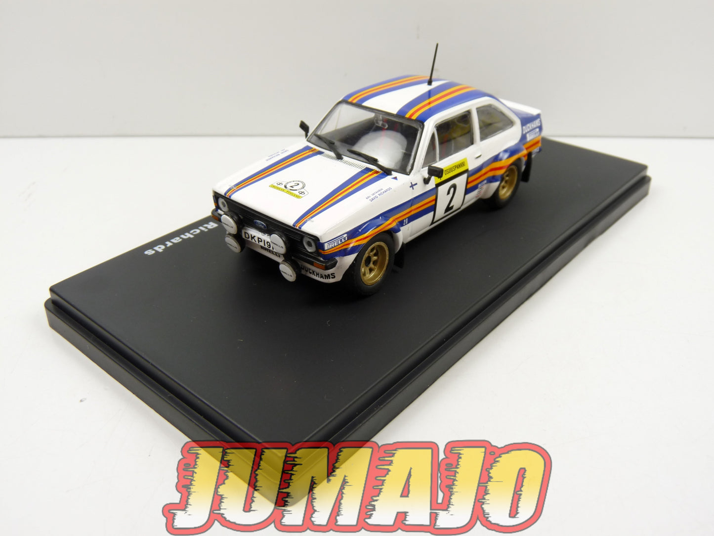RMX10 1/43 Salvat Mexique Rallye WRC : FORD Escort RS1800 1981 Vatanen #2