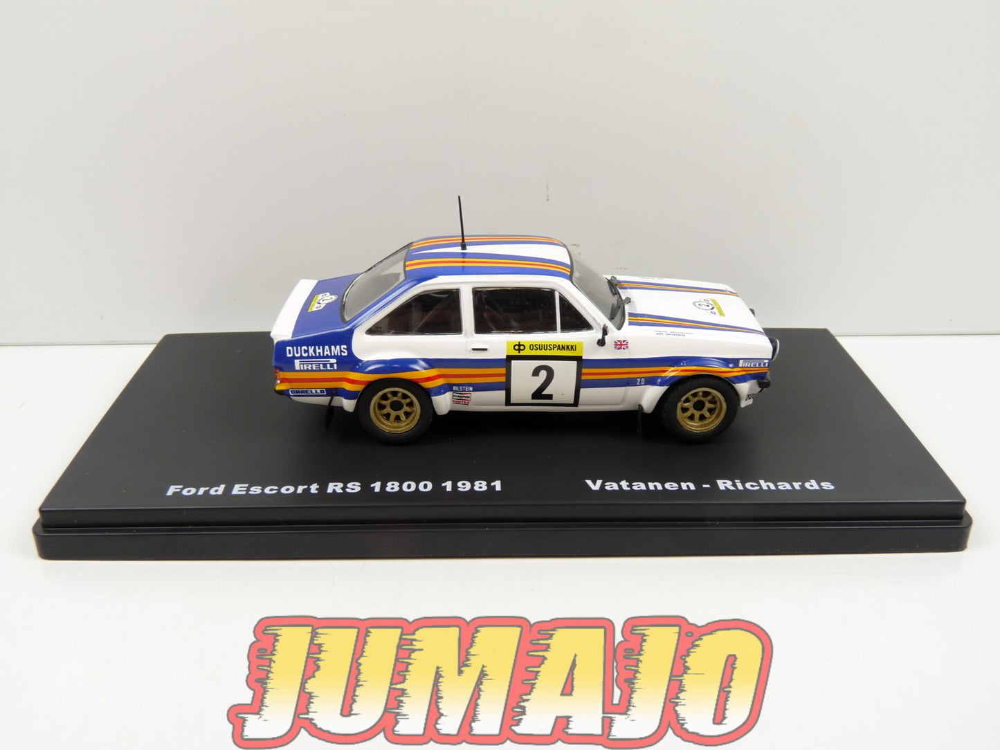 RMX10 1/43 Salvat Mexique Rallye WRC : FORD Escort RS1800 1981 Vatanen #2