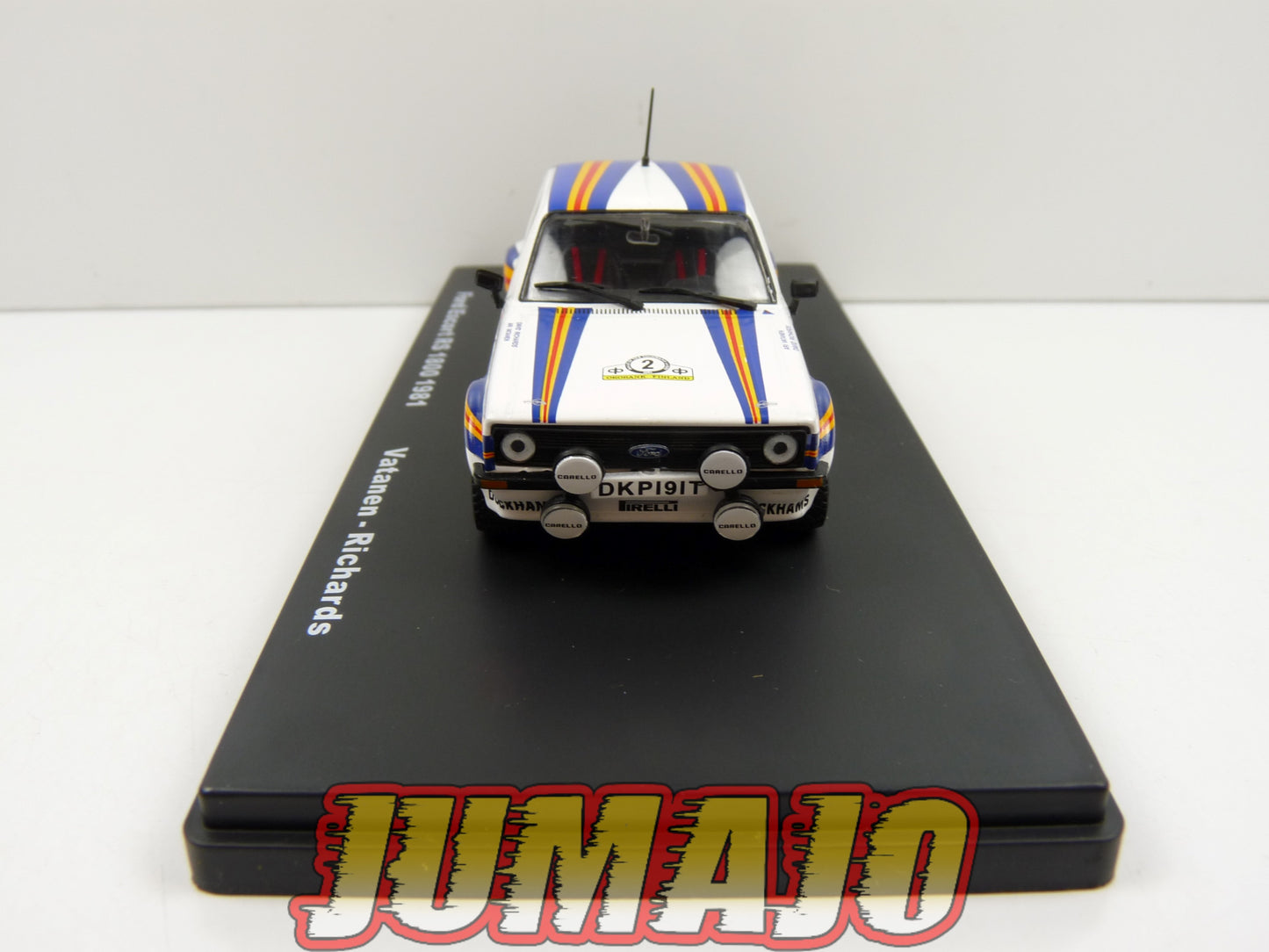 RMX10 1/43 Salvat Mexique Rallye WRC : FORD Escort RS1800 1981 Vatanen #2