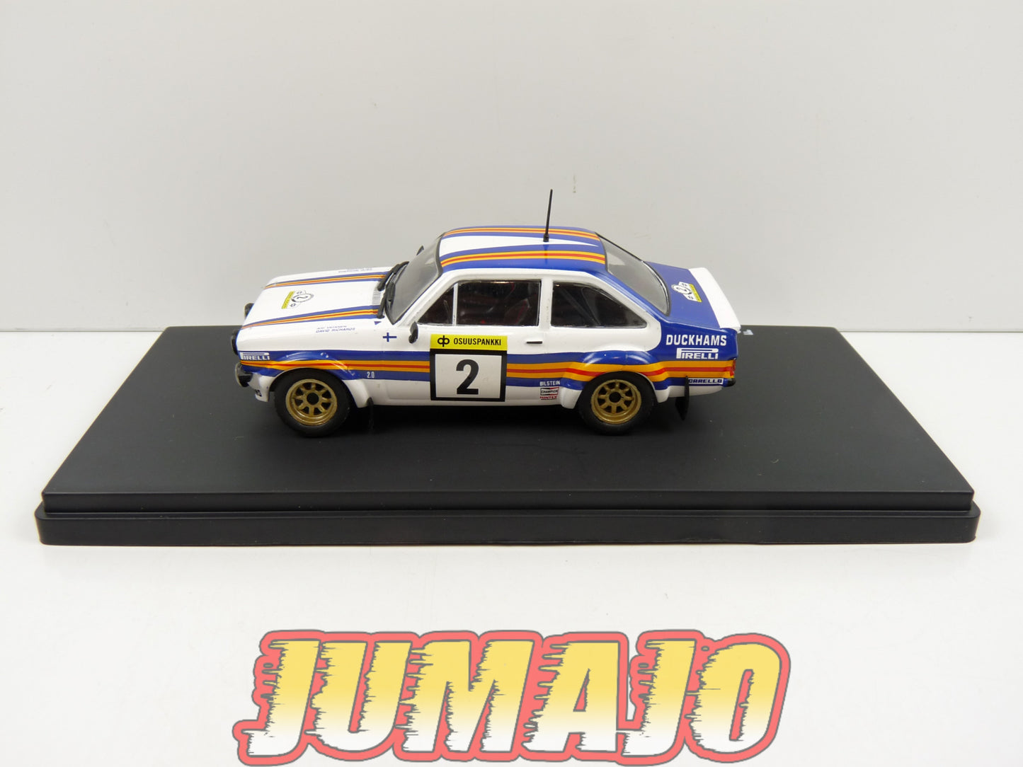 RMX10 1/43 Salvat Mexique Rallye WRC : FORD Escort RS1800 1981 Vatanen #2